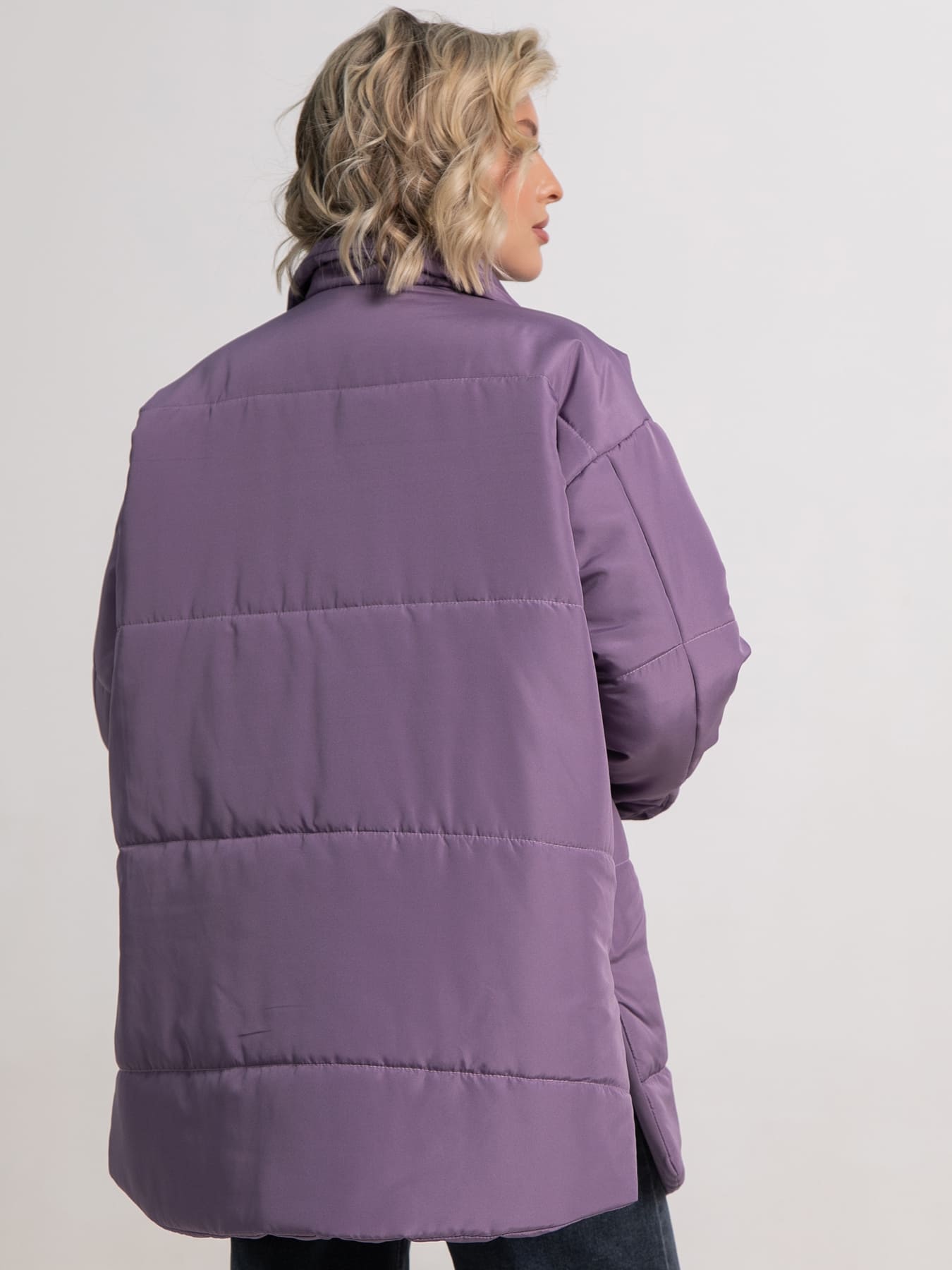 Куртка демисезонная Асель (фиолетовая) Б15318-39М