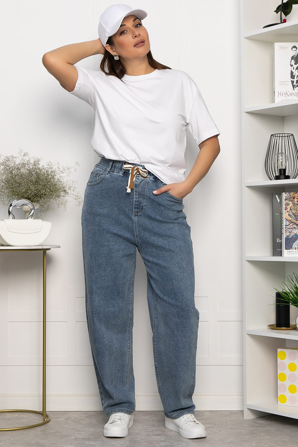 Джинсы Бэззи (светло-синие) Б14218-4М