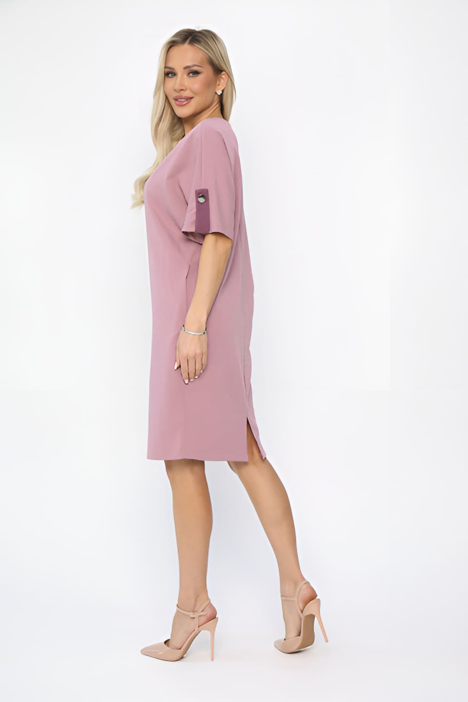 Платье Кайла НЬЮ (розовое) П13662-10М