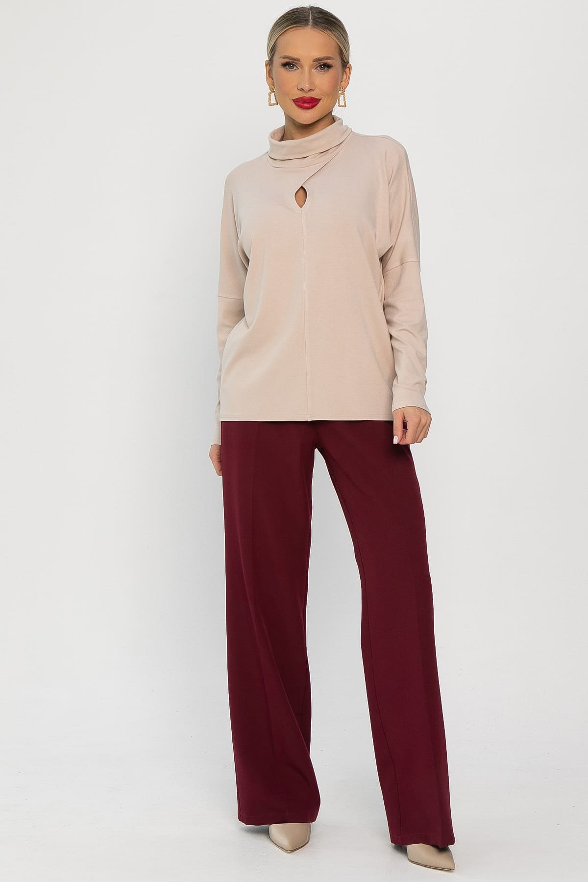 Джемпер Тринити (бежевый) Б14243-1М