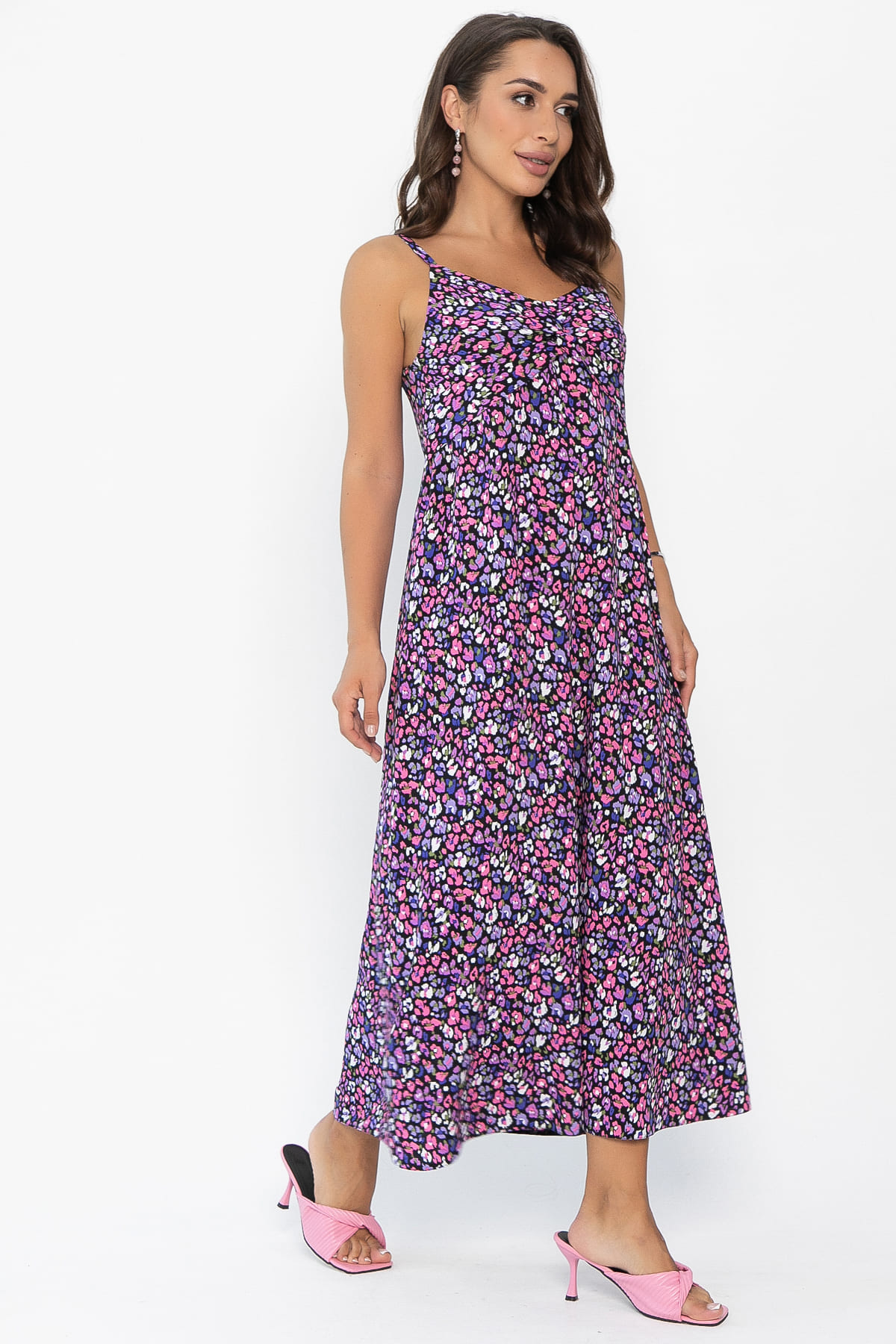 Сарафан Мерида (сиреневое) П14042-35М