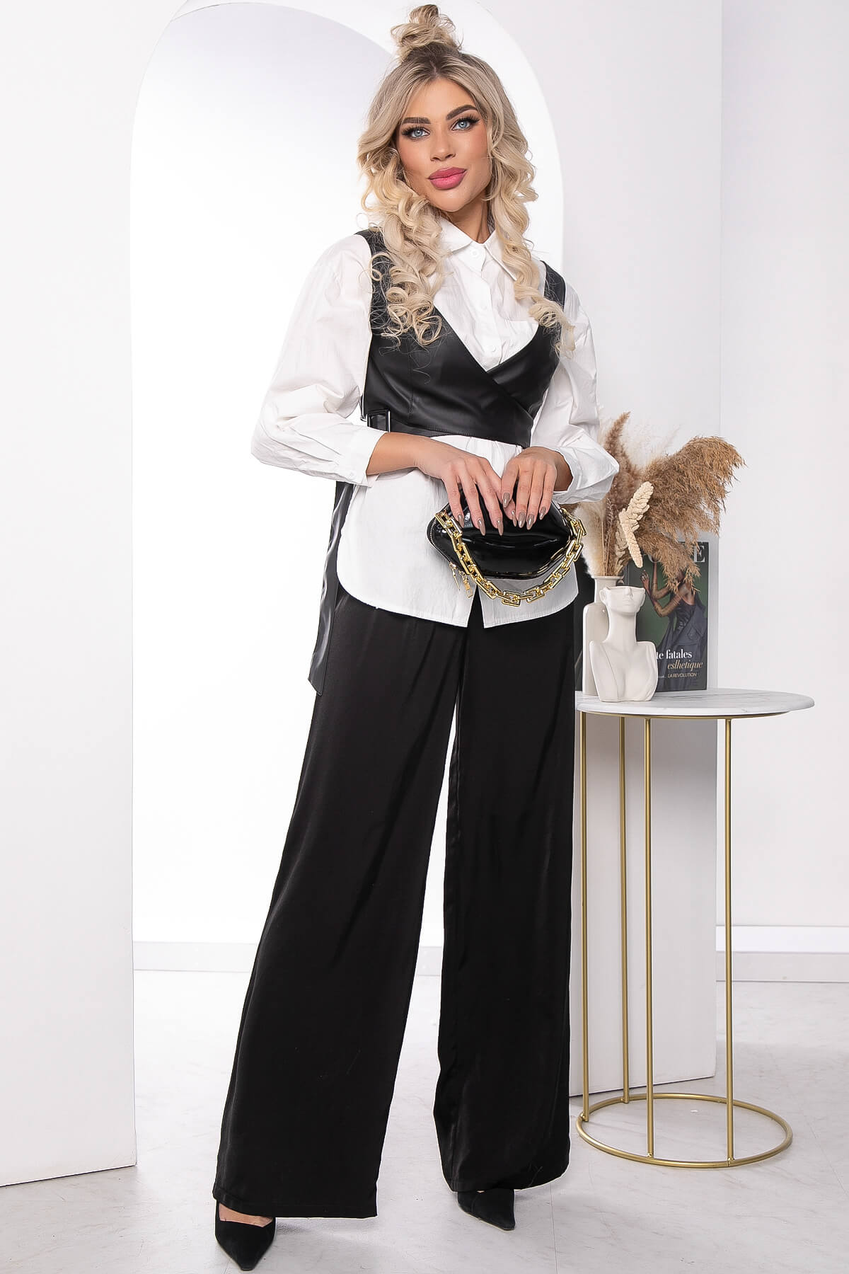 Топ "Скарлетт" (блэк) Б7934