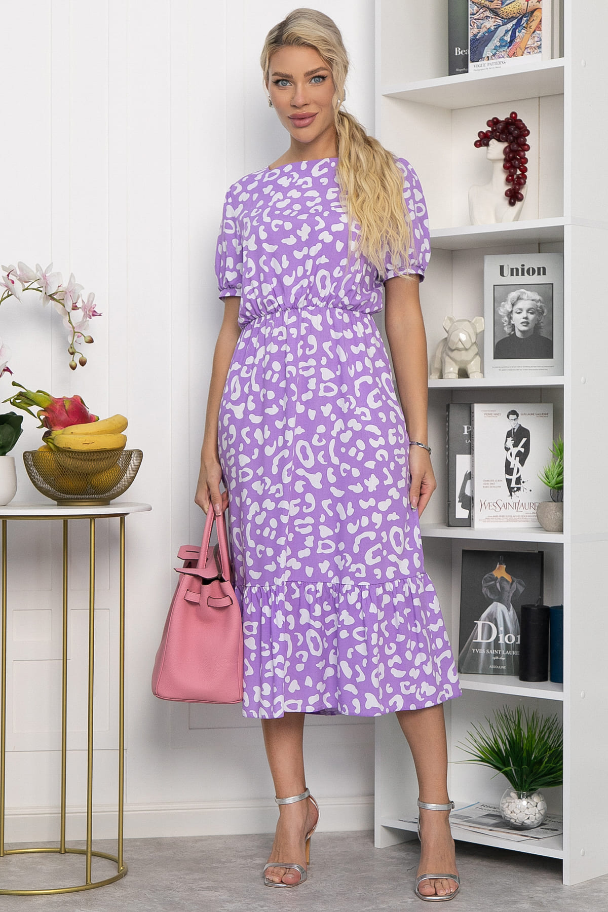 Платье Мирэль (сиреневое) П13860-35М