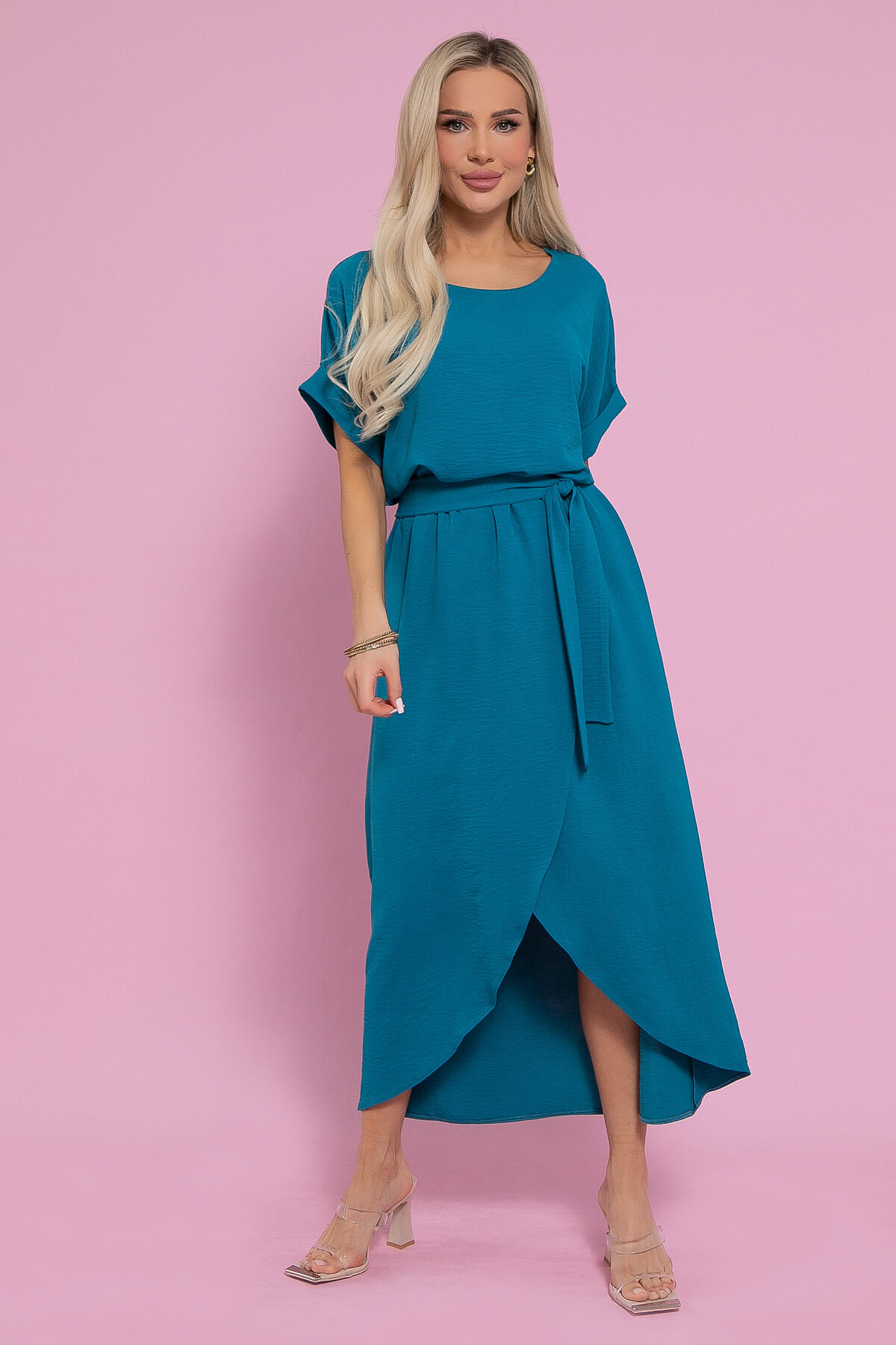 Платье Амели (морская волна) П12741-8М