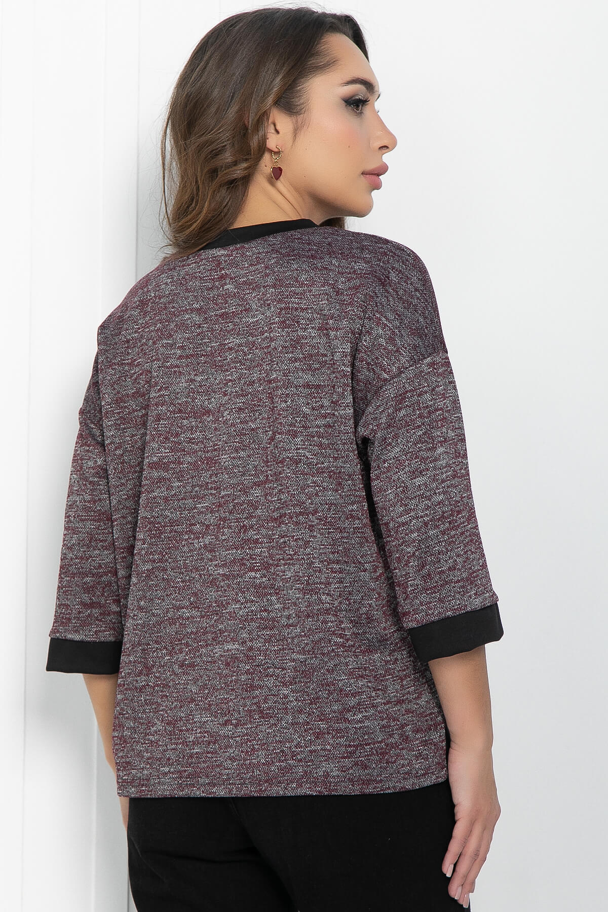 Джемпер Сиэтл (бордовый) Б11844