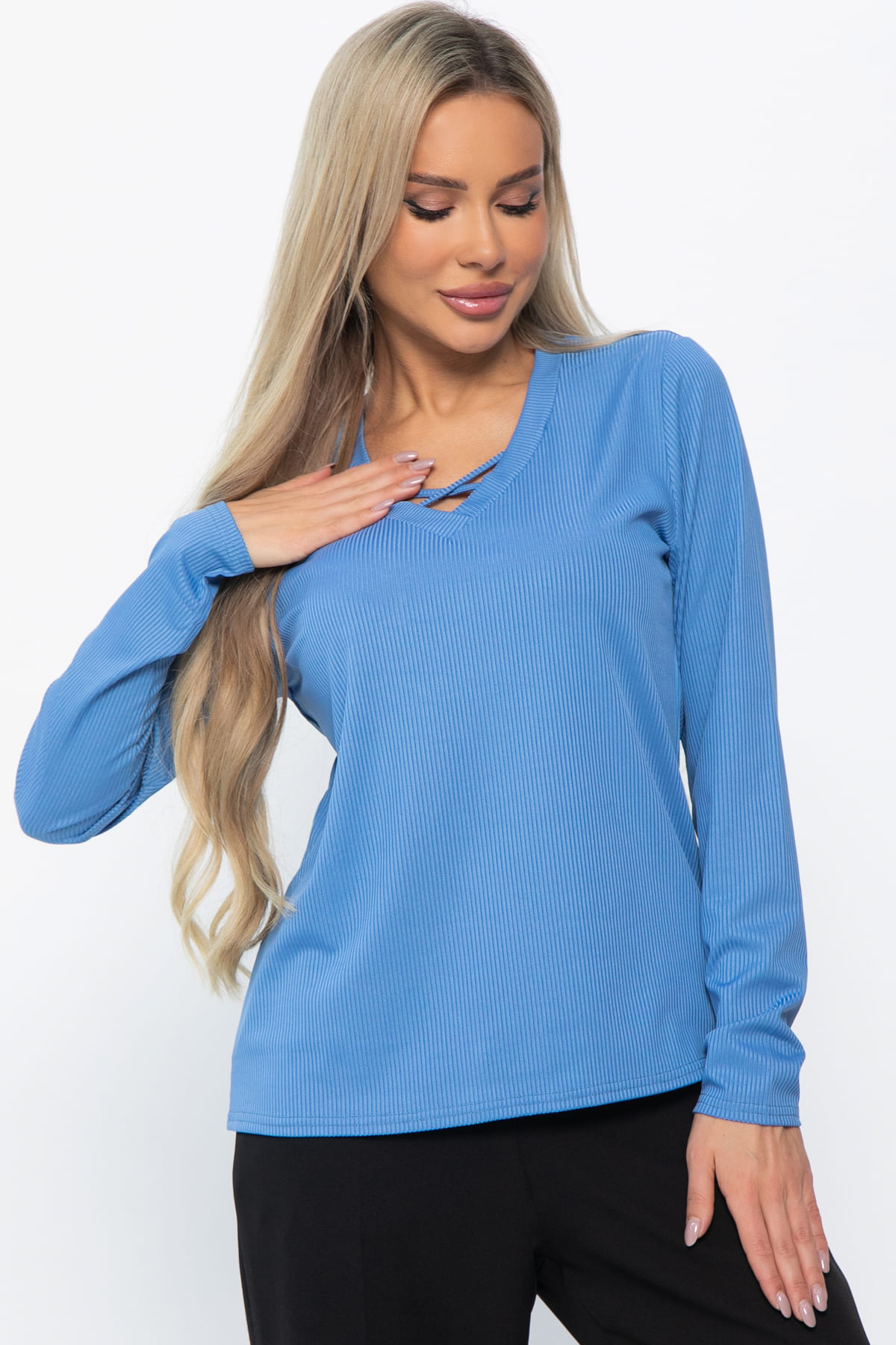 Джемпер Андрио (голубой) Б14743-50М