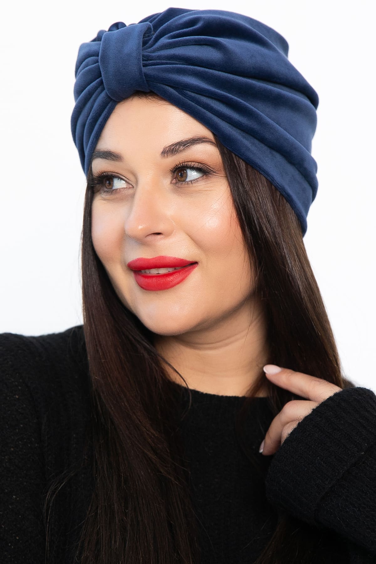 Чалма с бантом (синяя) ЧБ5-23М