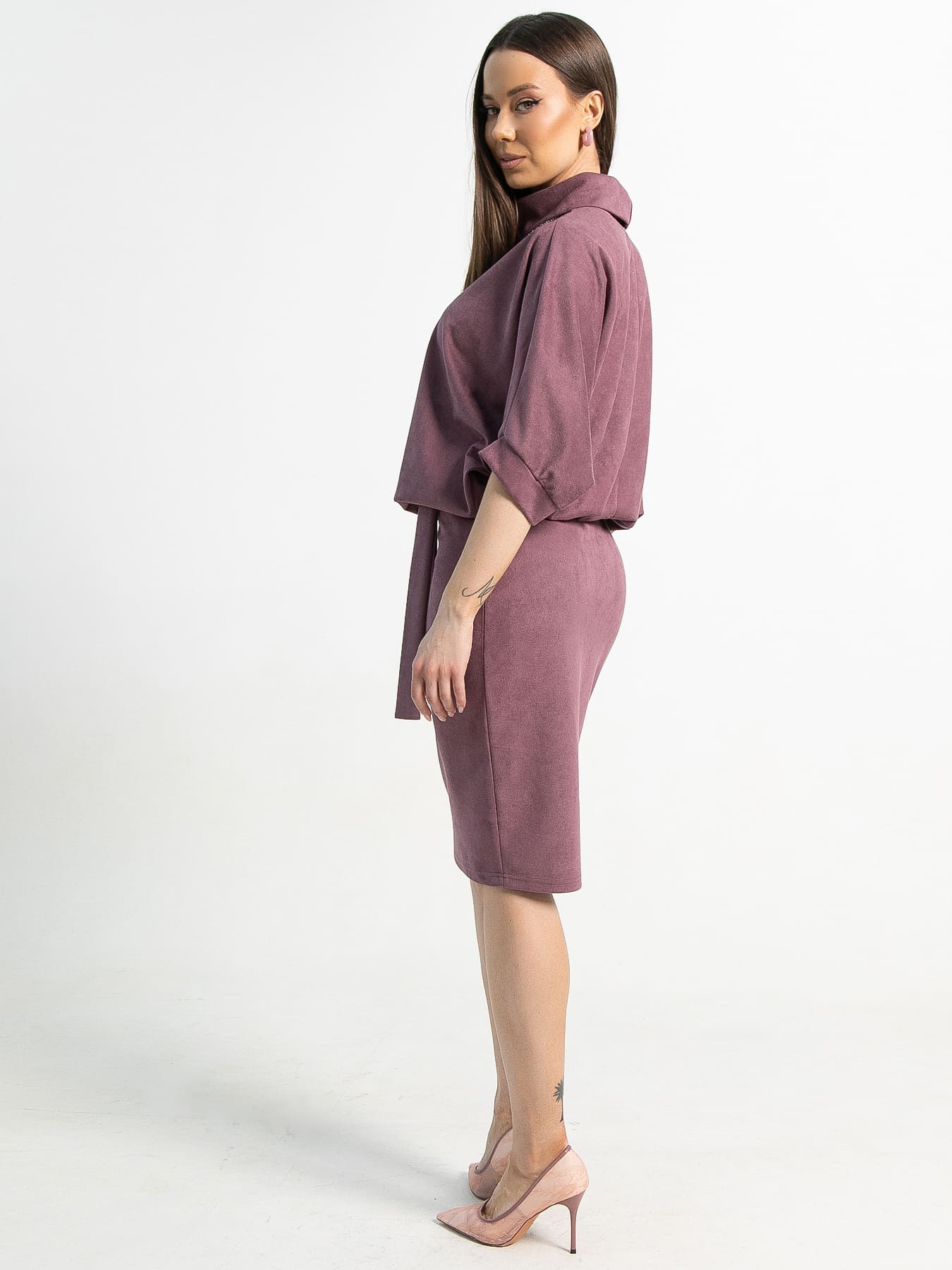 Платье Антония (лиловое) П15271-12М