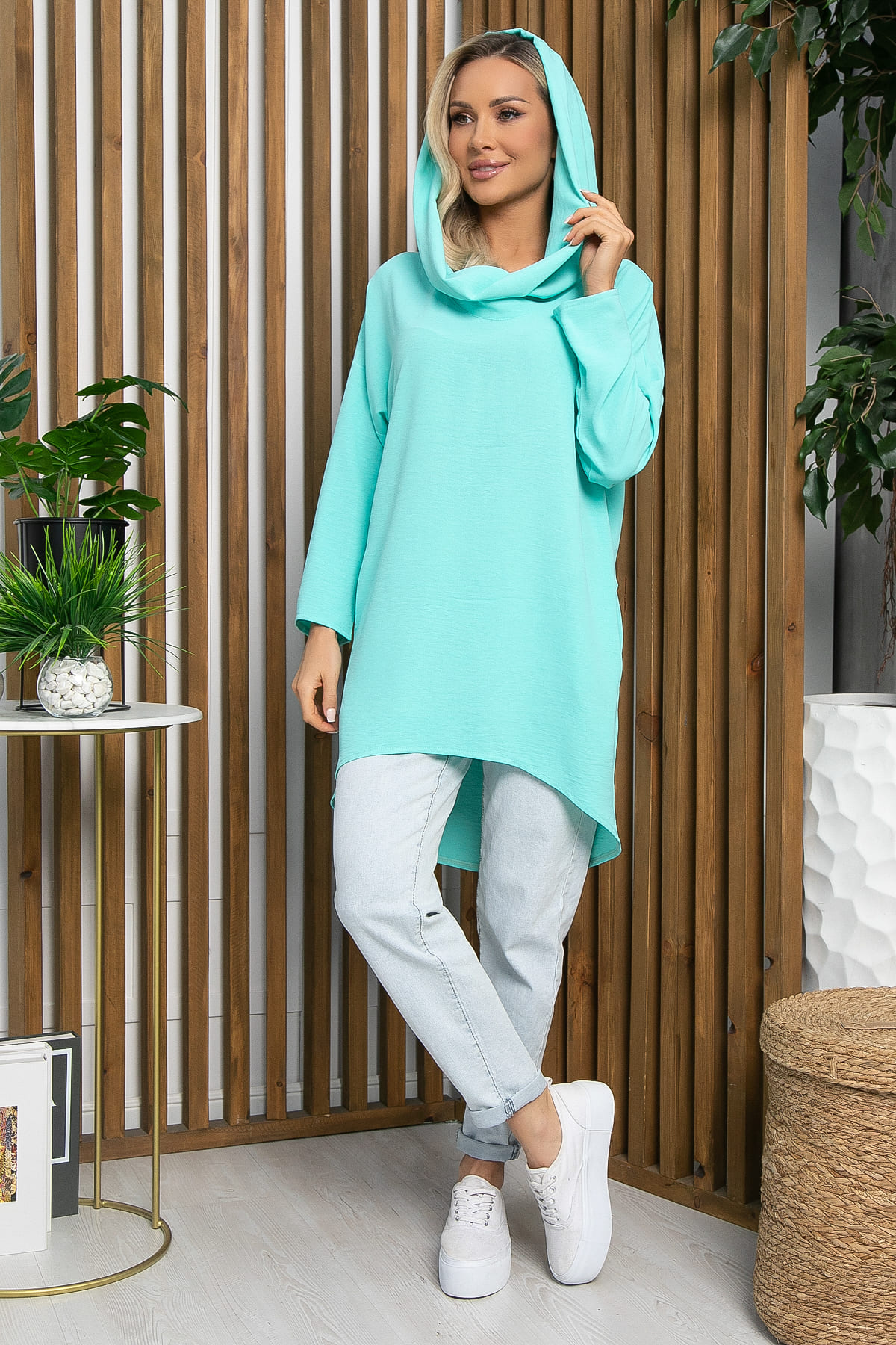 Туника Смелое решение (мята) Б13186-8М