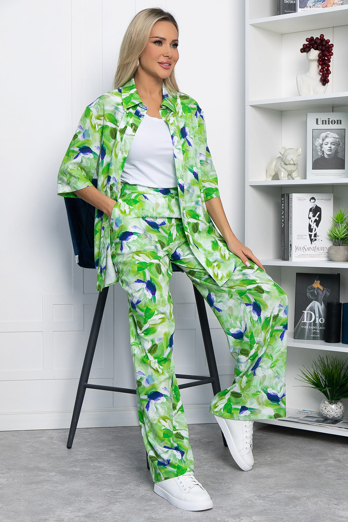 Костюм Алиот (зеленый) К15409-7М