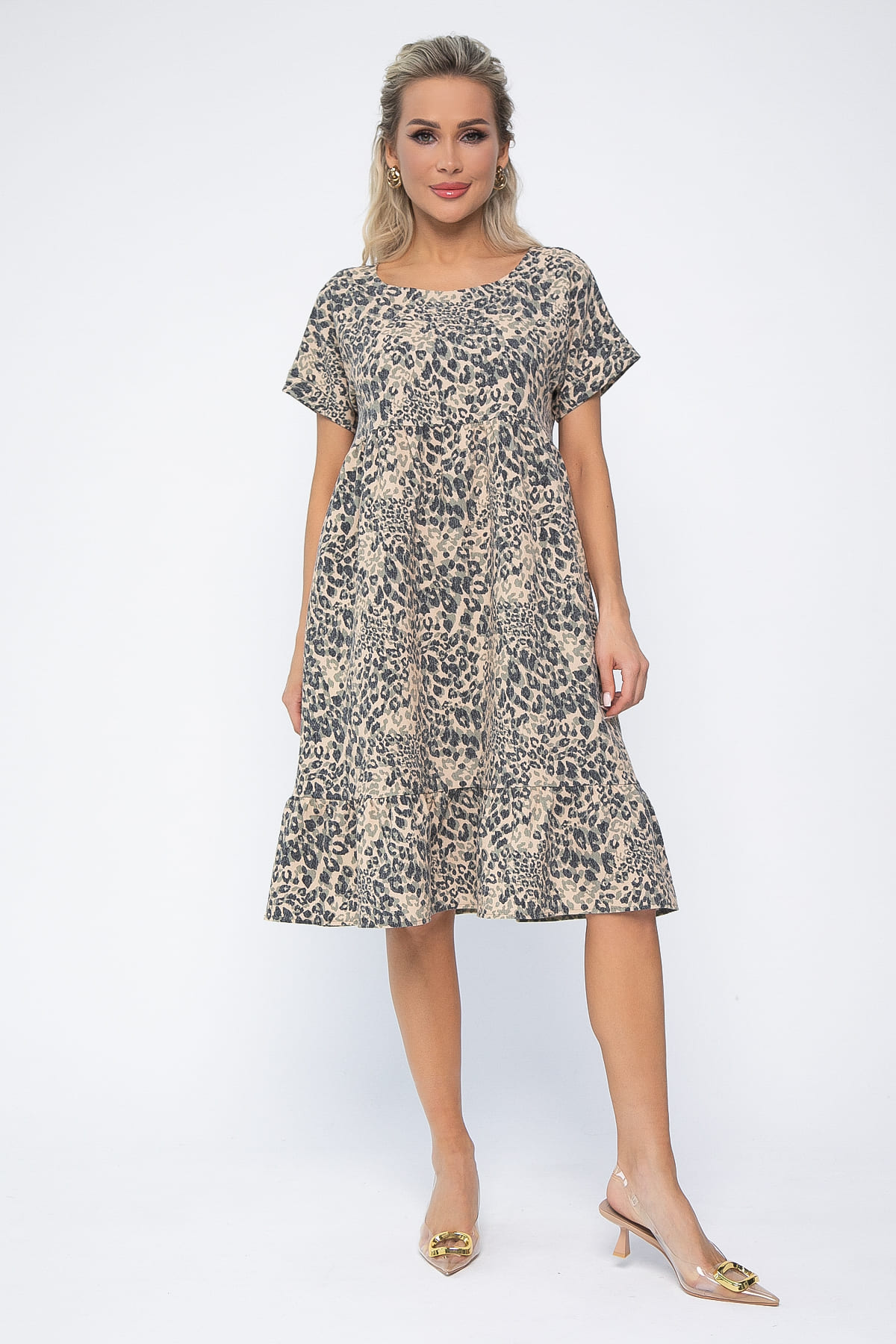 Платье Корсика (лео) П13612-48М