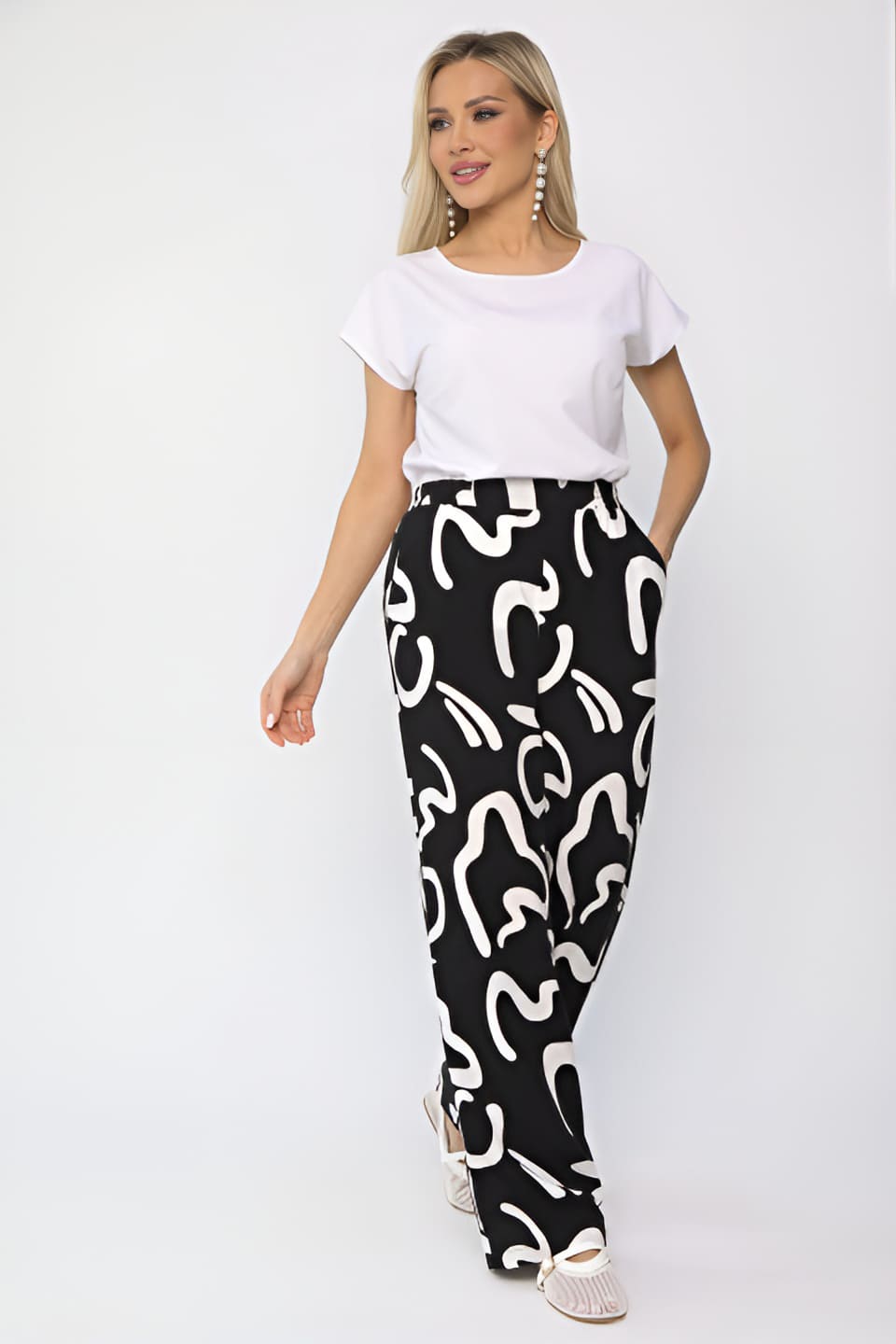 Брюки Мальбек (черные) Б13739-25М