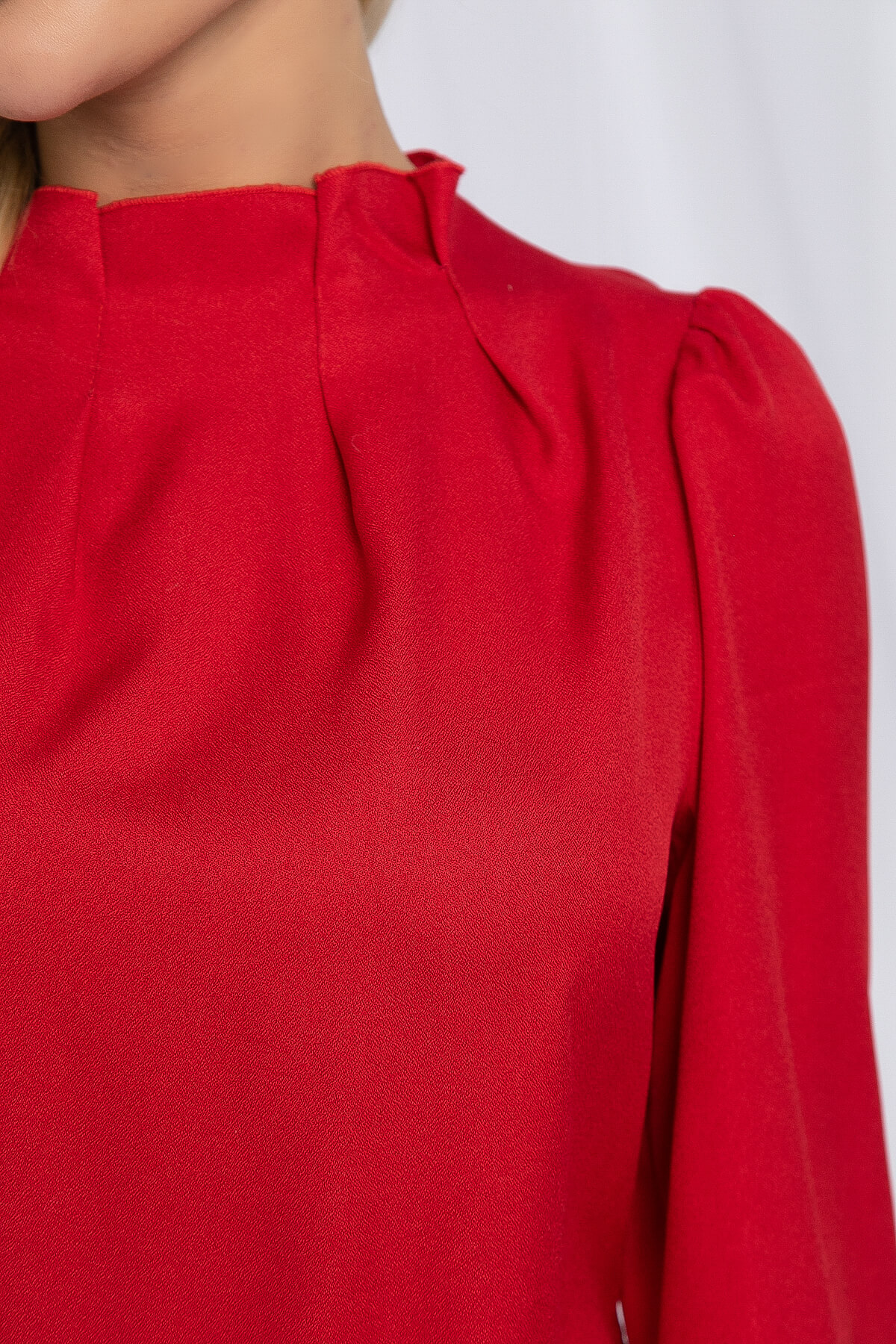 Платье Яркий акцент (красное) П12959-36М