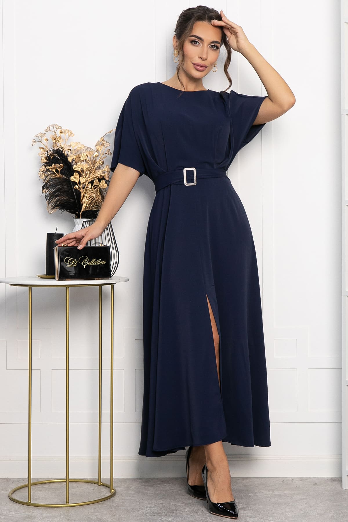 Платье Мерло (синее) П14264-30М