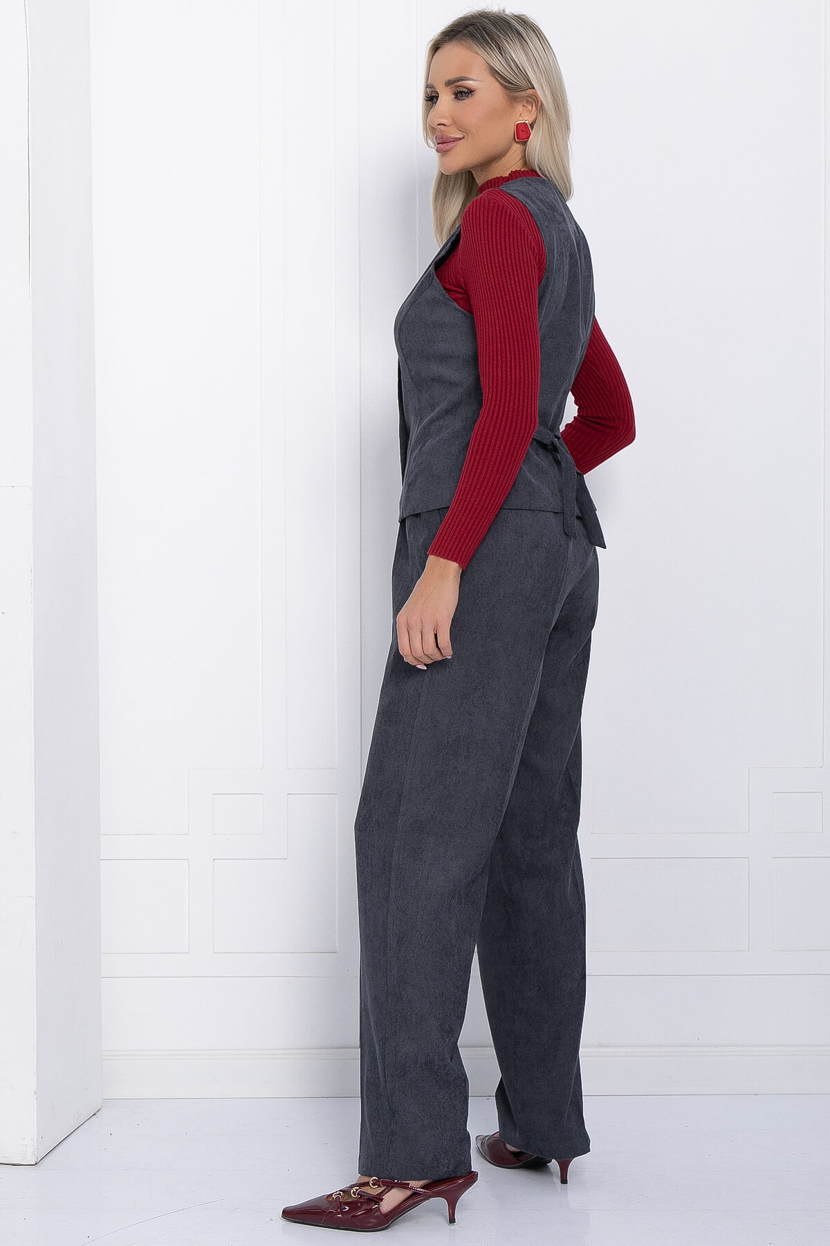 Костюм Леди (графит) К12256-9
