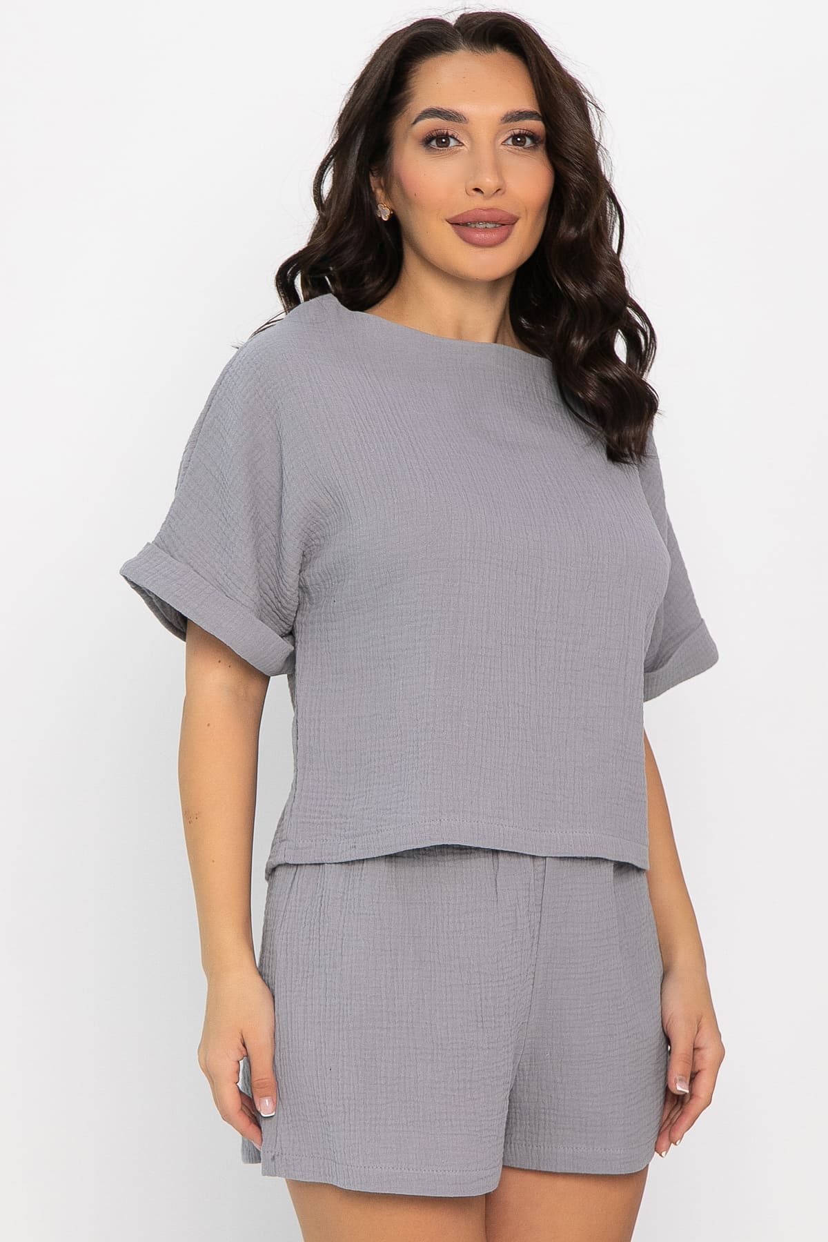 Комплект для дома Муслин (серый) К14579-52М