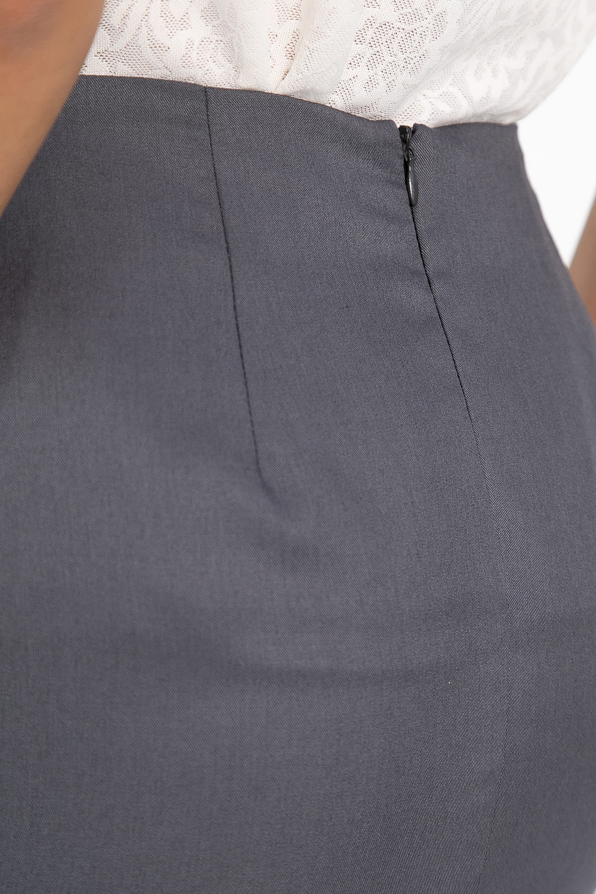 Юбка Эмма (темно-серая) Ю14166-25М