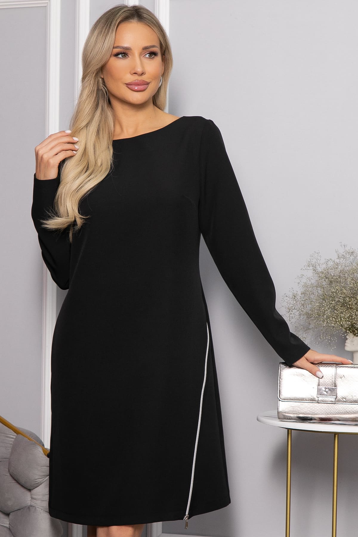 Платье Незнакомка (черное) П14517-30М