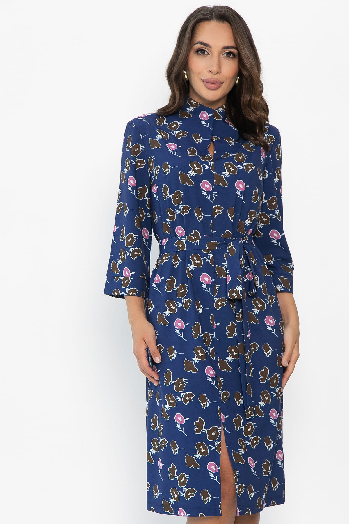 Платье Мира (синее) П14020-9М