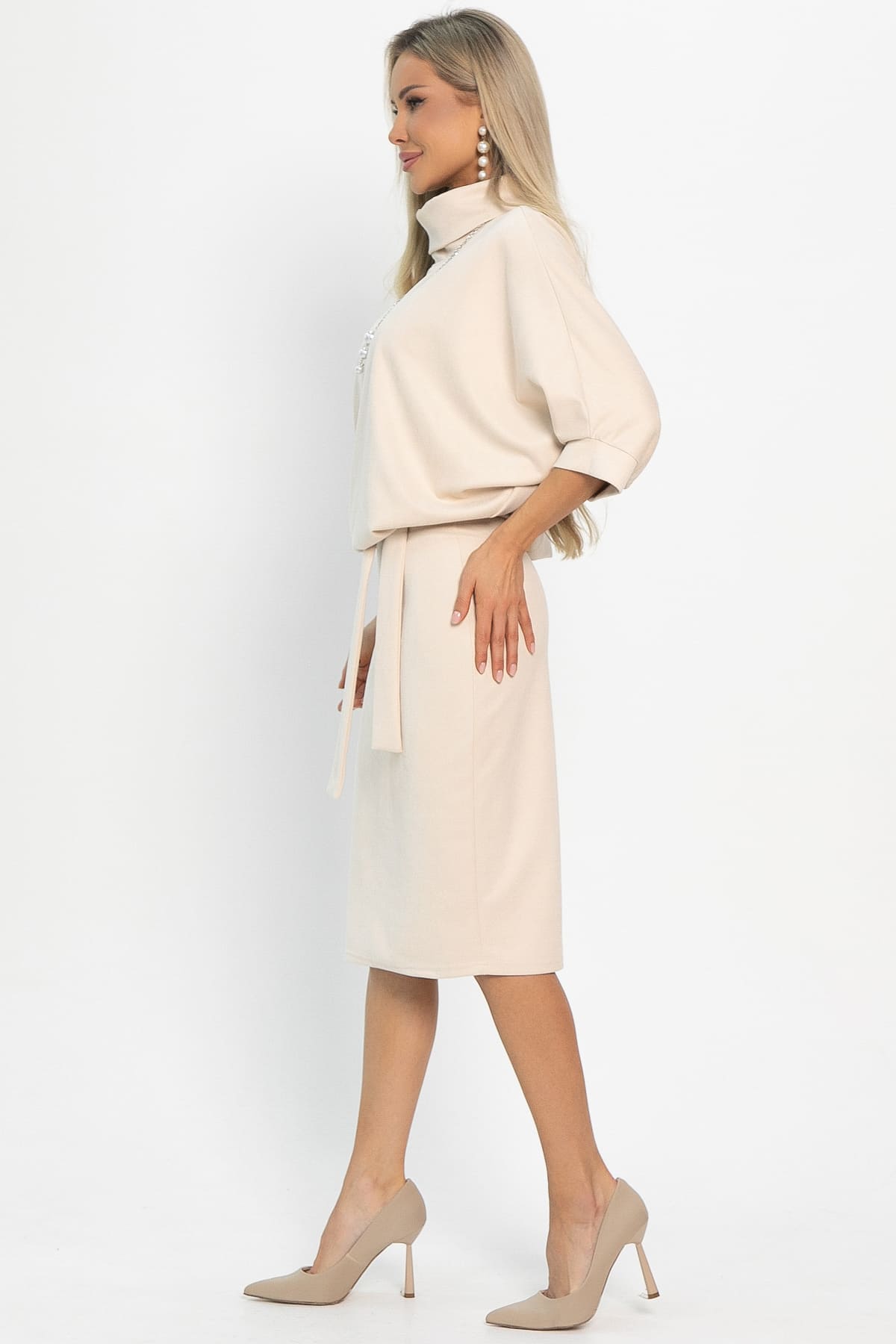 Платье Антония (молочное) П14911-12М