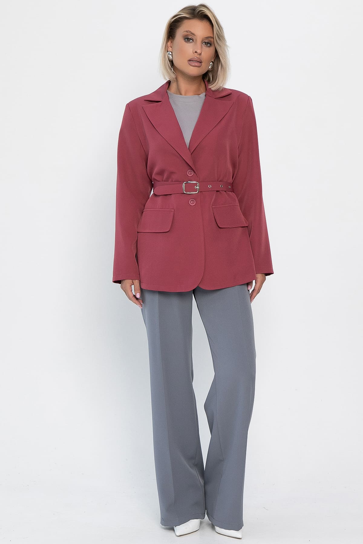 Жакет Фрея (ягодный) Б14159-7М