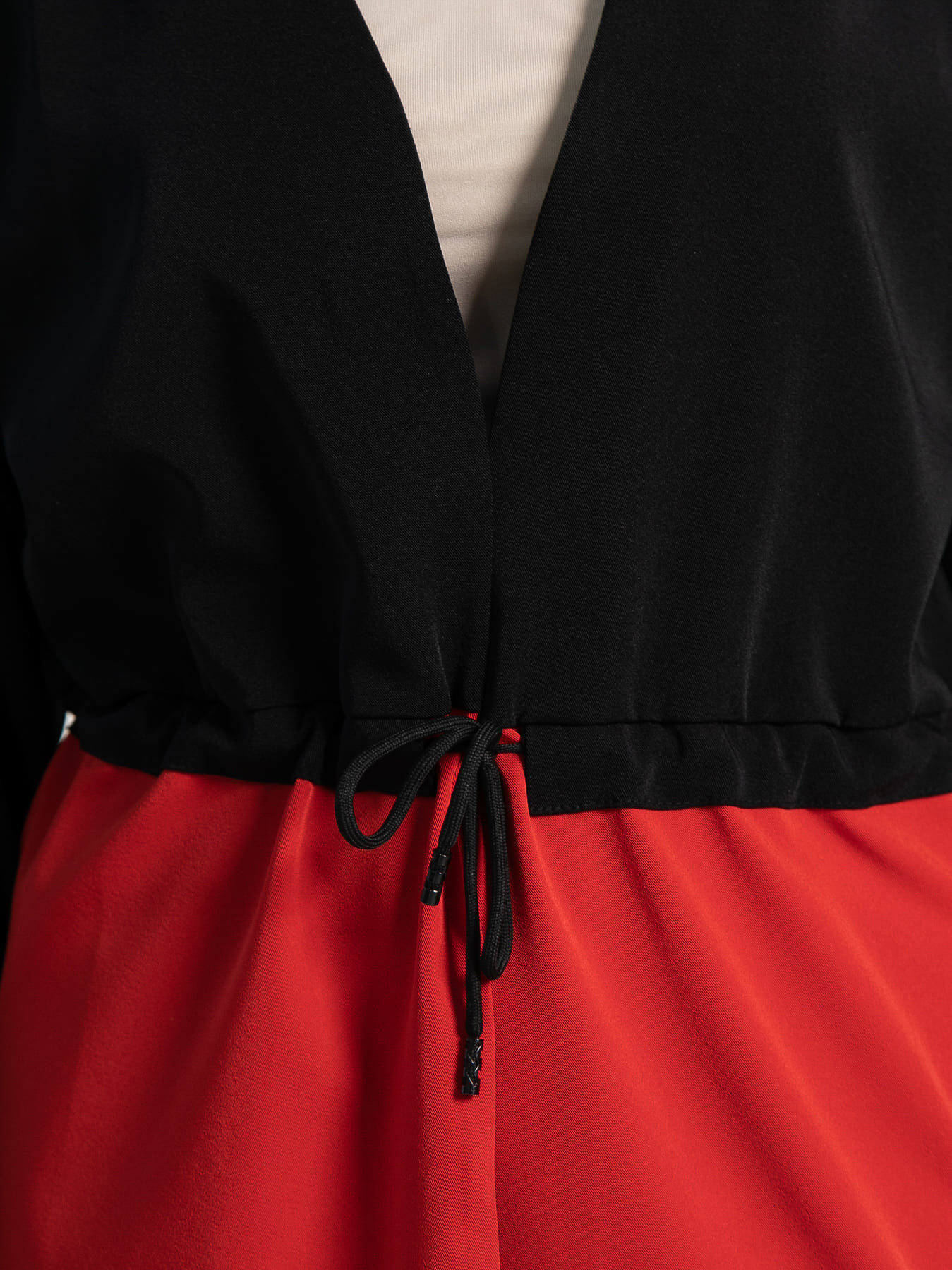 Жакет Мидней (черно-красный) Б15164-13М