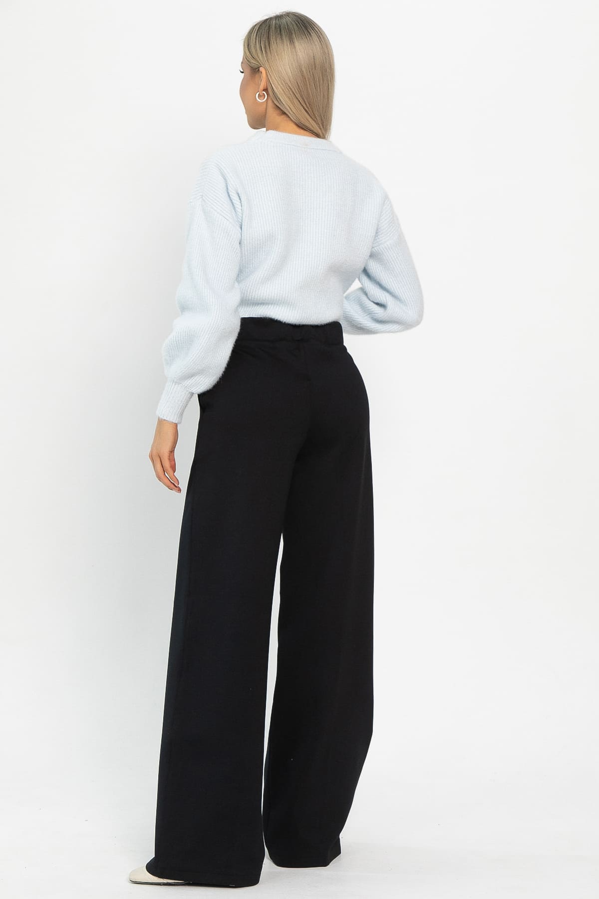 Брюки палаццо Адель (темно-синие) Б14880-8М