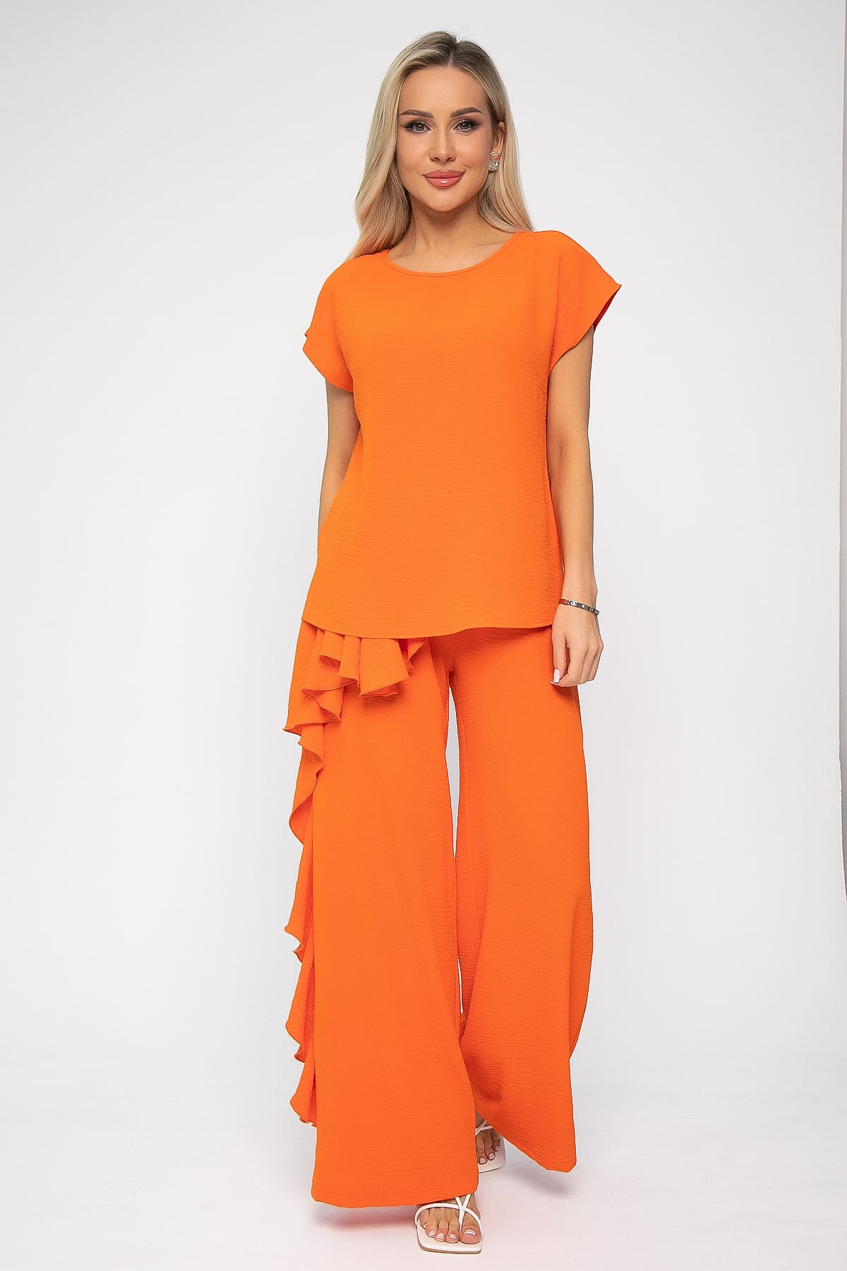 Костюм Морской бриз (оранжевый) К13674-5М