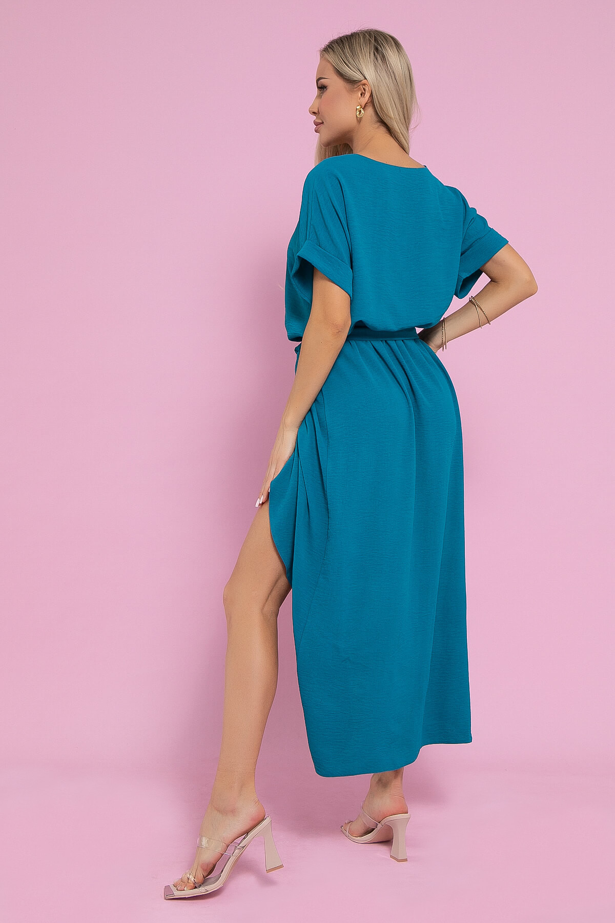 Платье Амели (морская волна) П12741-8М