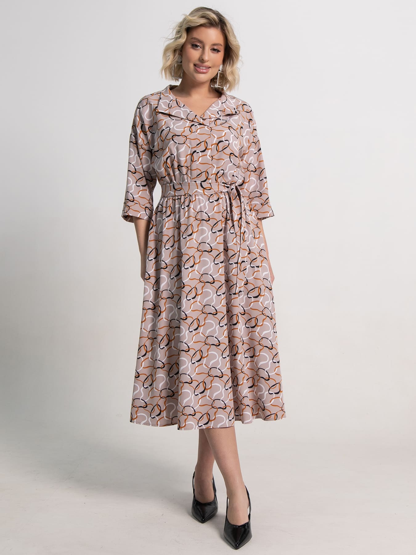 Платье Доминанта НЬЮ (бежевое) П15243-16М