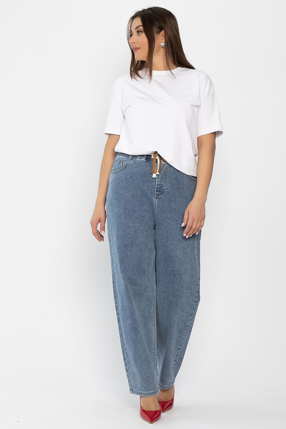 Джинсы Бэззи (светло-синие) Б14218-4М