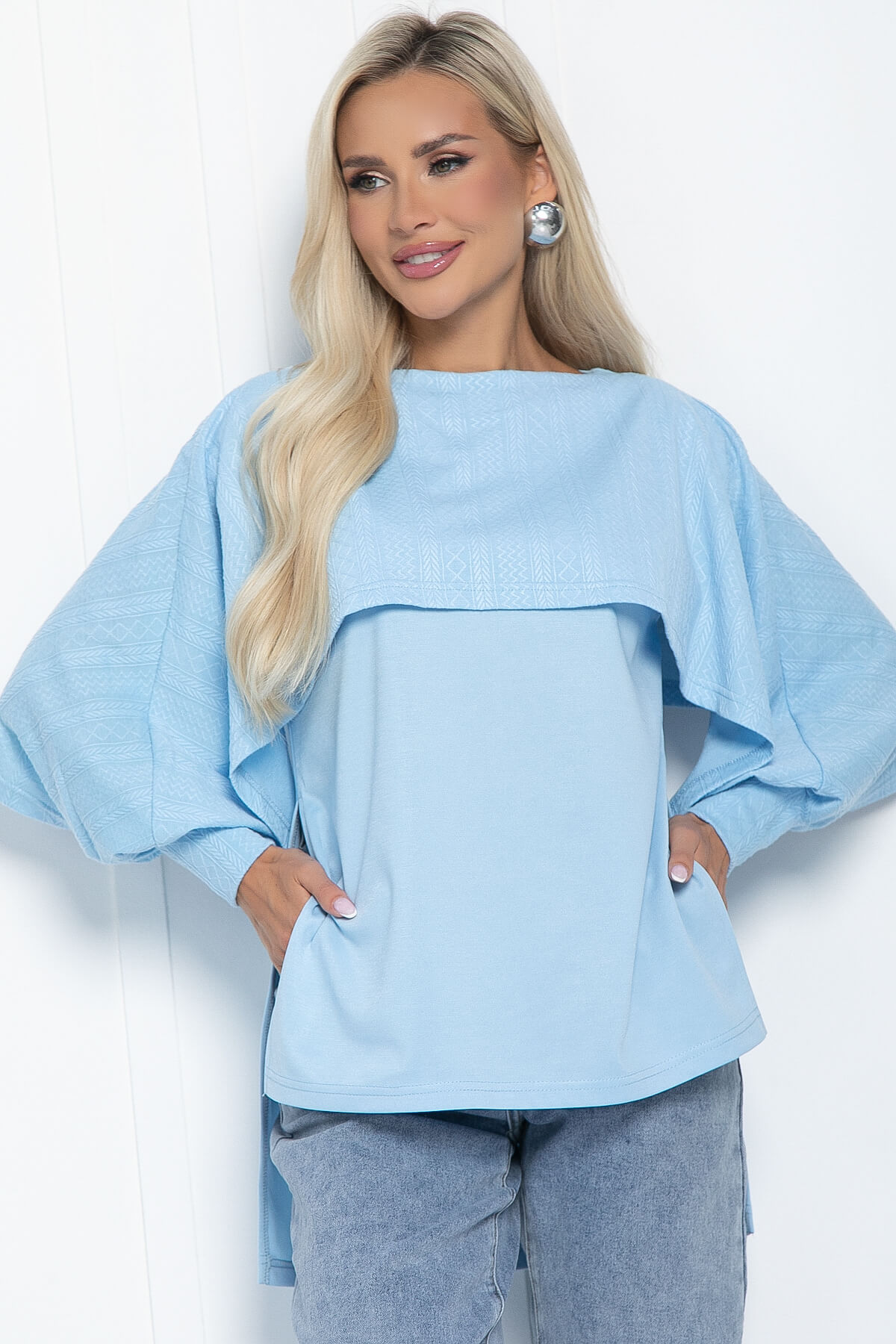 Джемпер Элли (голубой) Б11197