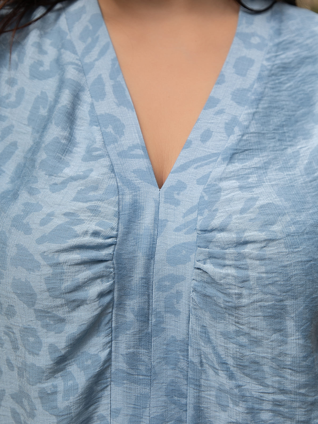 Блуза Влада (джинс) Б15530-1М