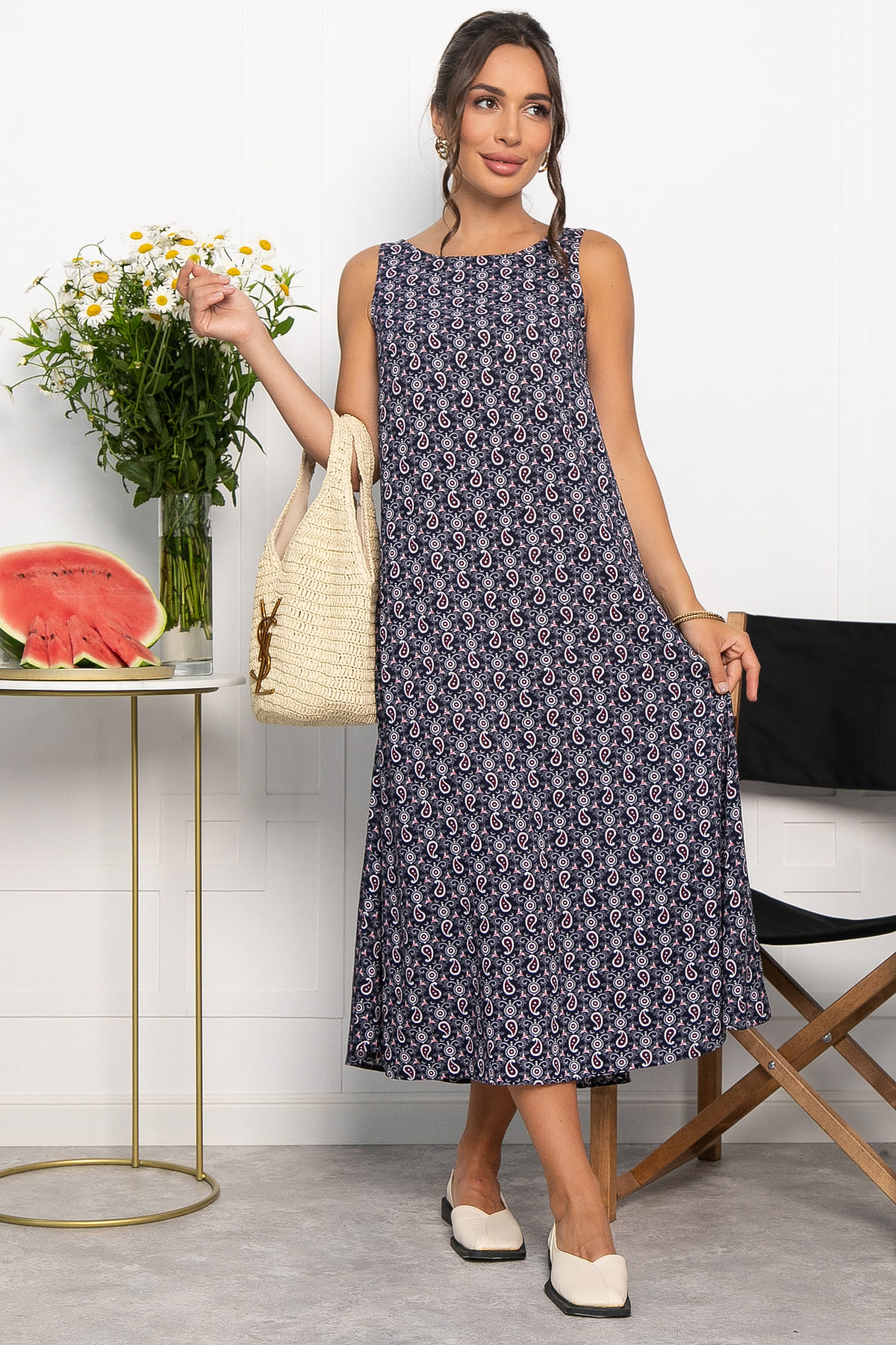 Сарафан Кампари (синий) П13994-10М