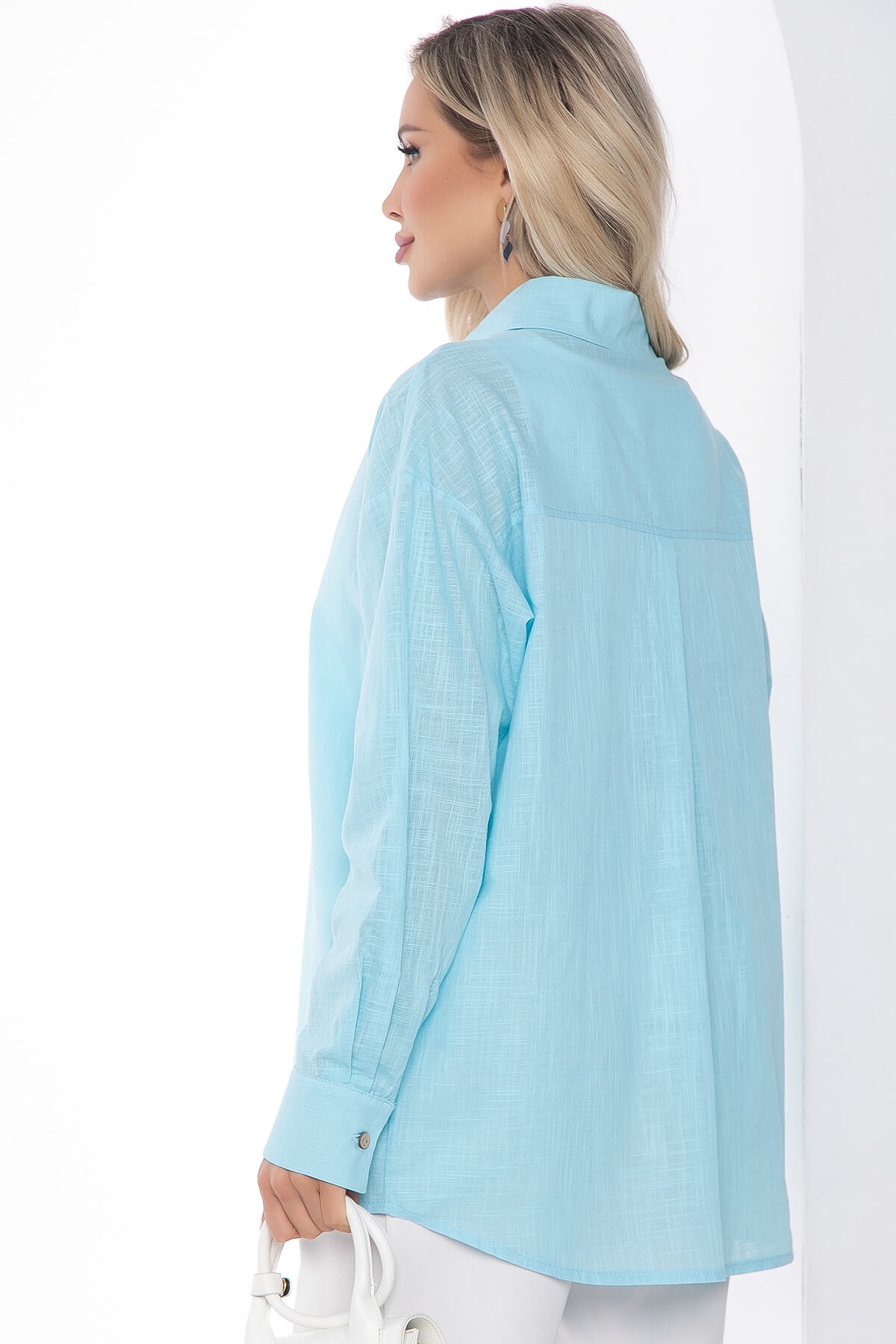 Рубашка Харли (голубая) Б10582