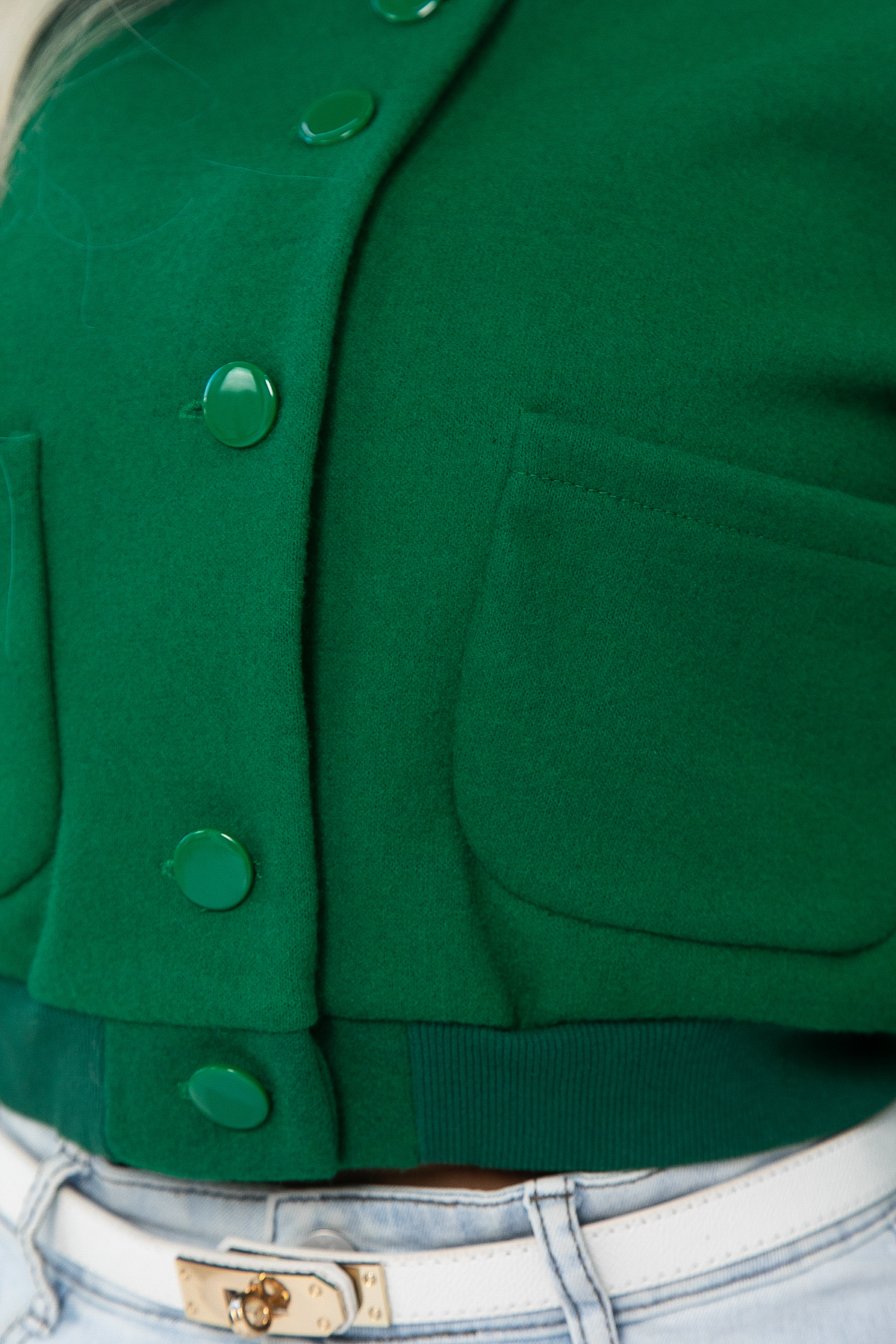 Жакет В тренде (зеленый) Б12720-13