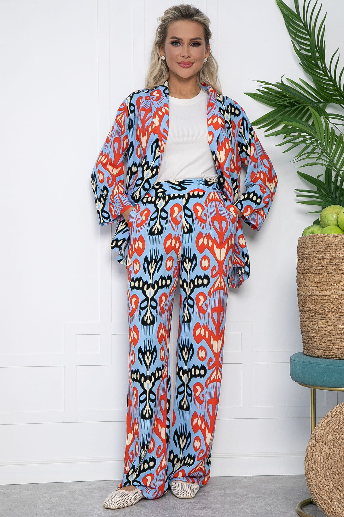 Костюм Эльба (голубой) К13610-7М