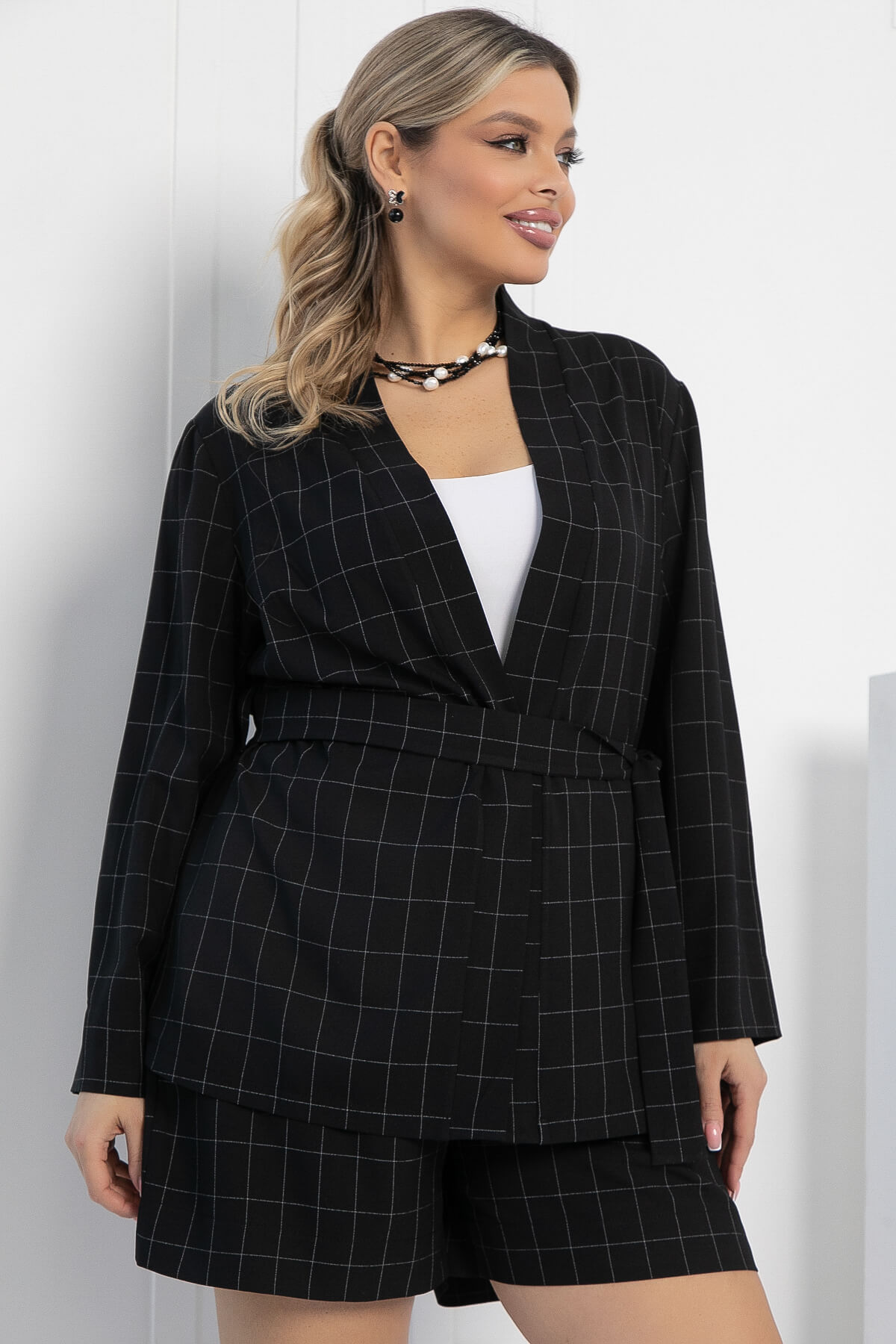 Костюм Поцелуй удачи (черный) К13158-1М