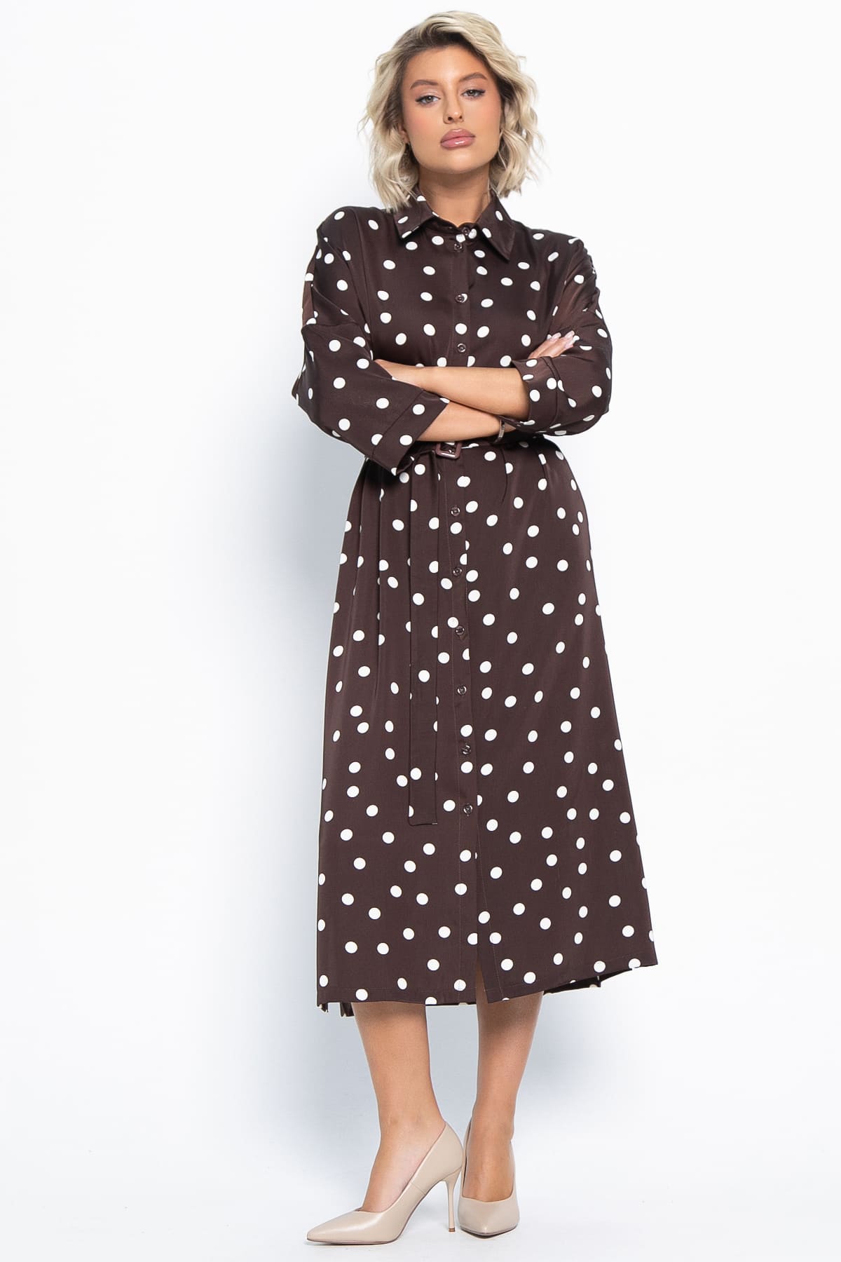 Платье Сьюзен (шоколад) П15090-7М