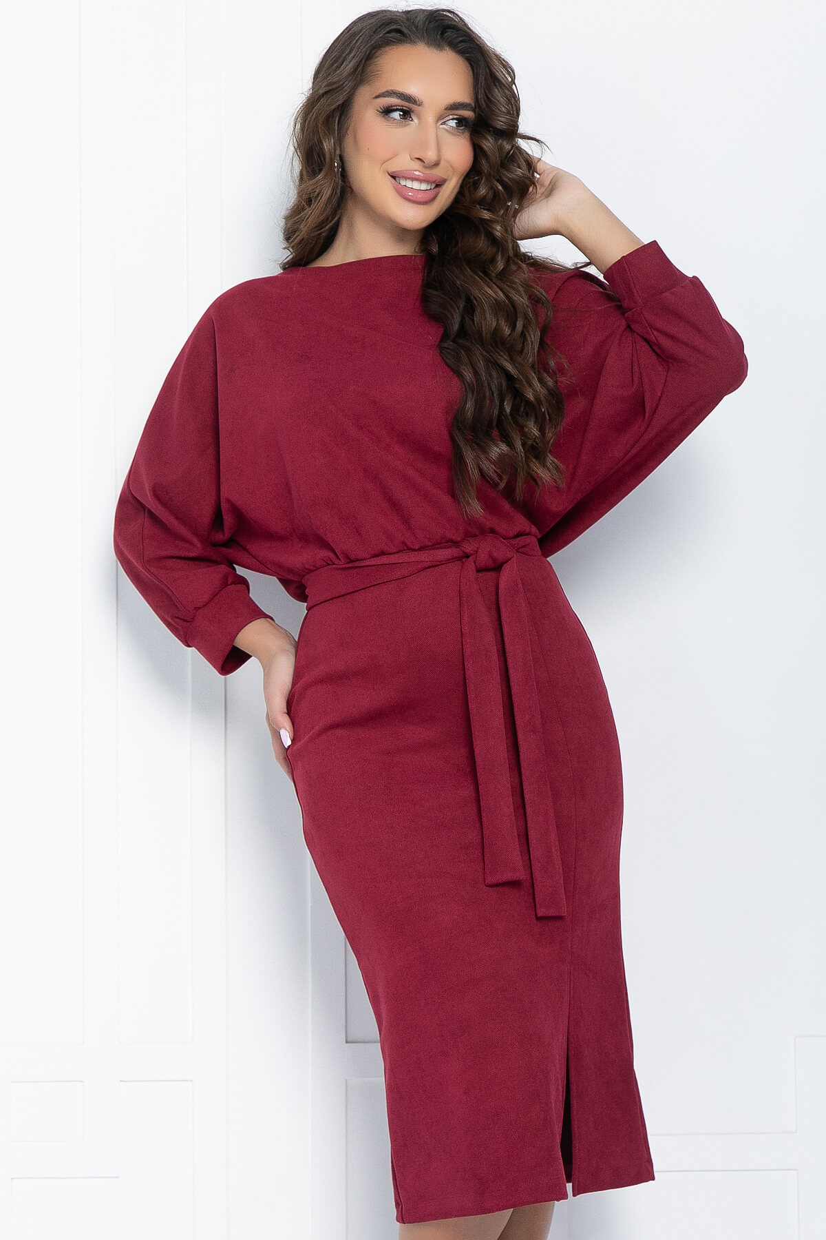 Платье Дейенерис (ягодное) П11399