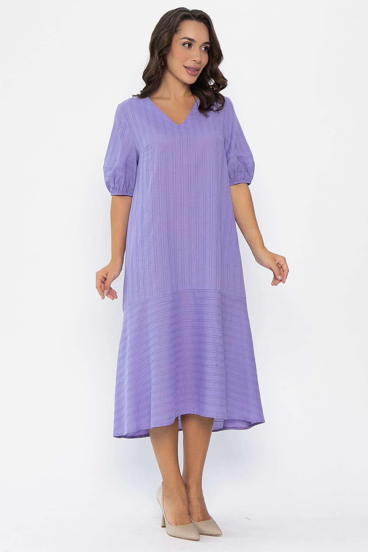 Платье Калифорния (сиреневое) П14069-30М
