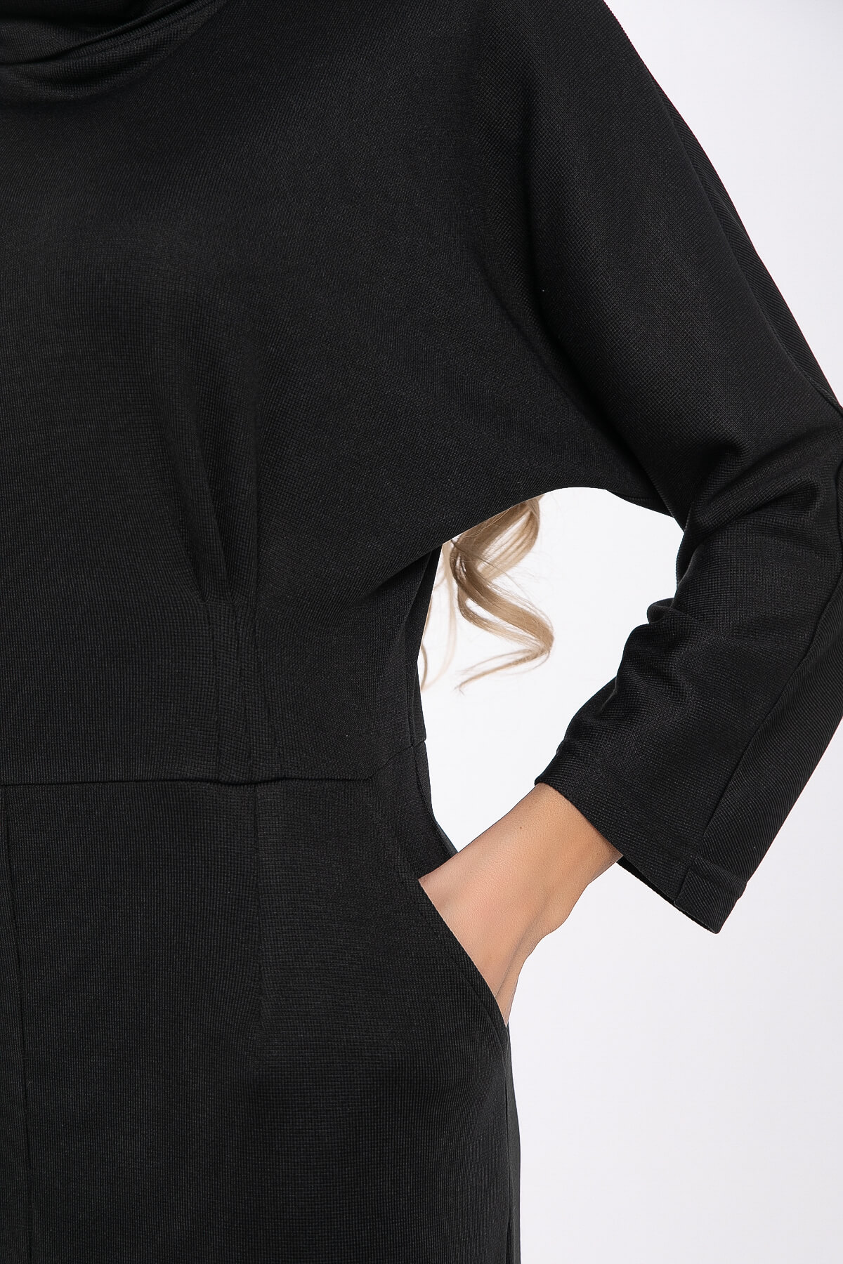 Платье Стильная Леди (черное) П11554