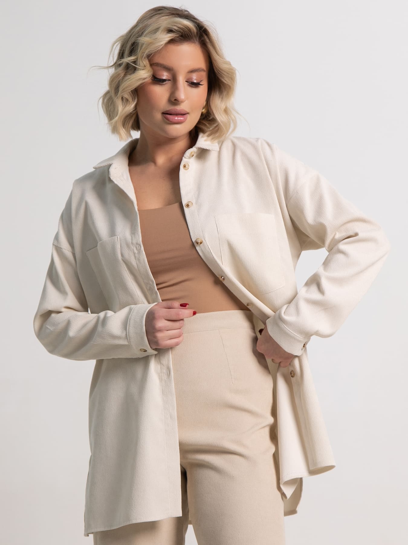 Рубашка Доротея (молочная) Б15181-10М