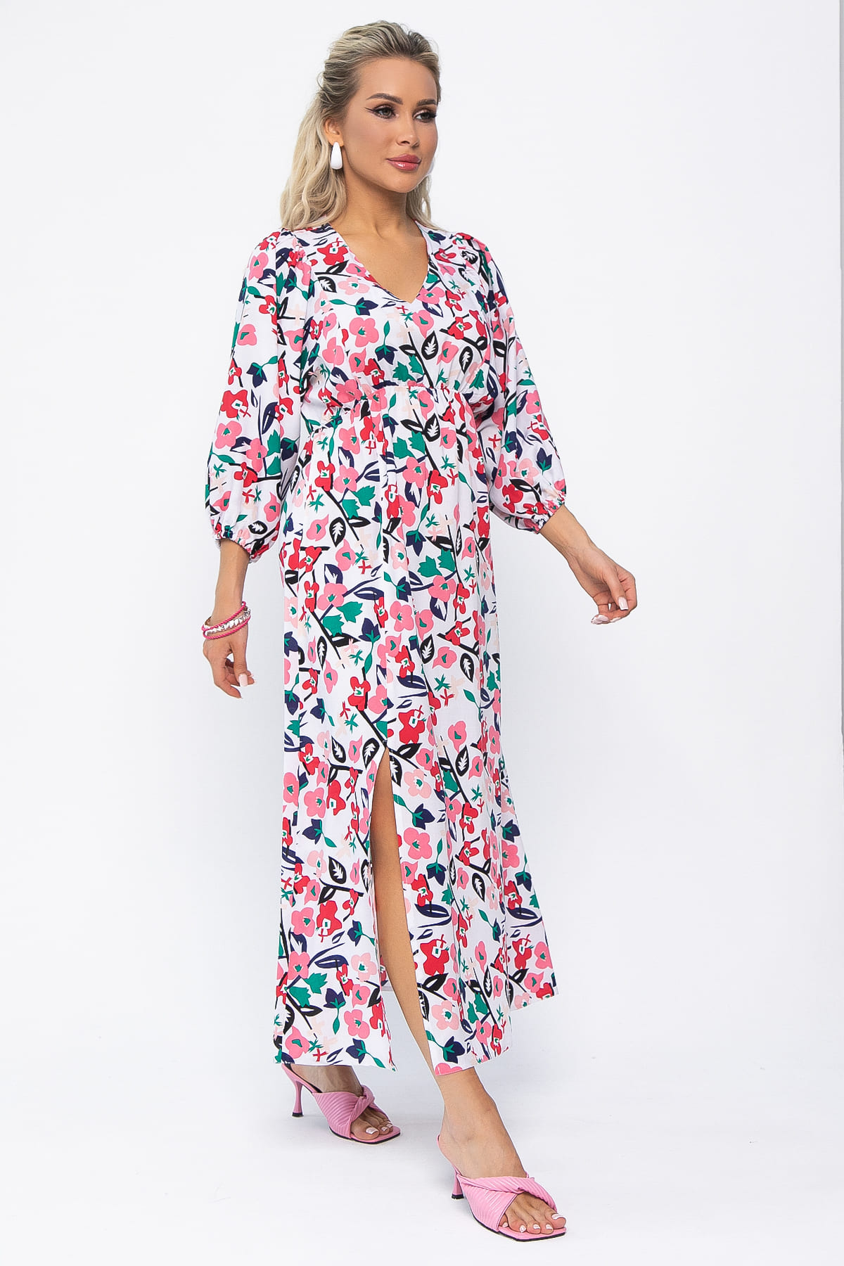 Платье Неповторимая (белое) П13642-33М