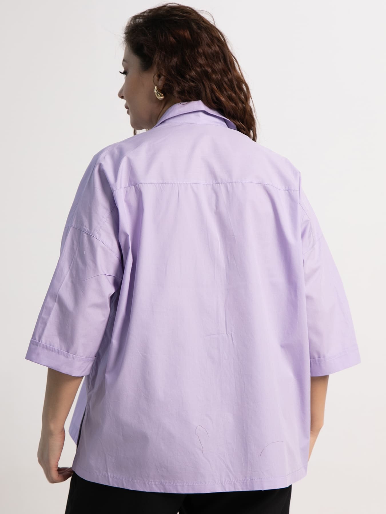 Рубашка Восход (светло-сиреневая) Б15233-24М