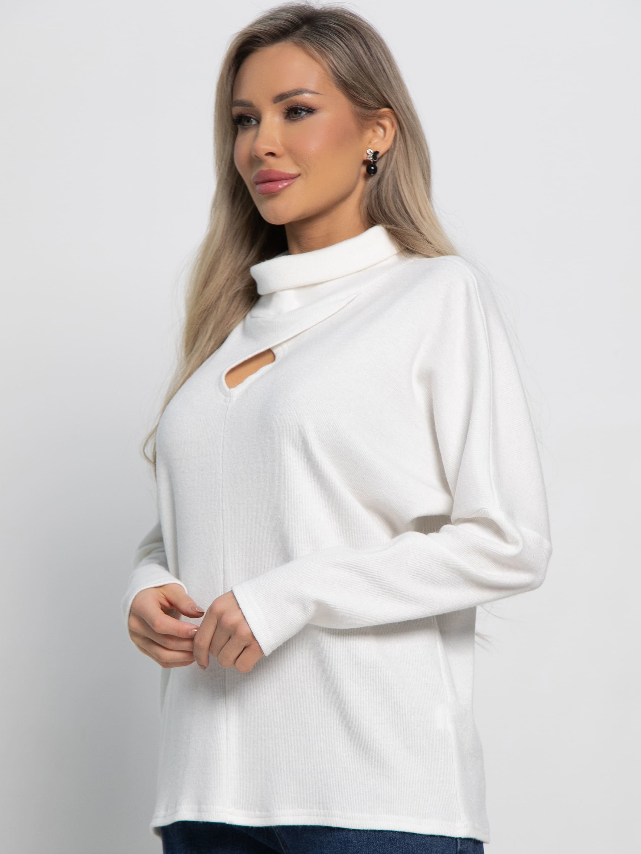 Джемпер Тринити (белый) Б15157-1М