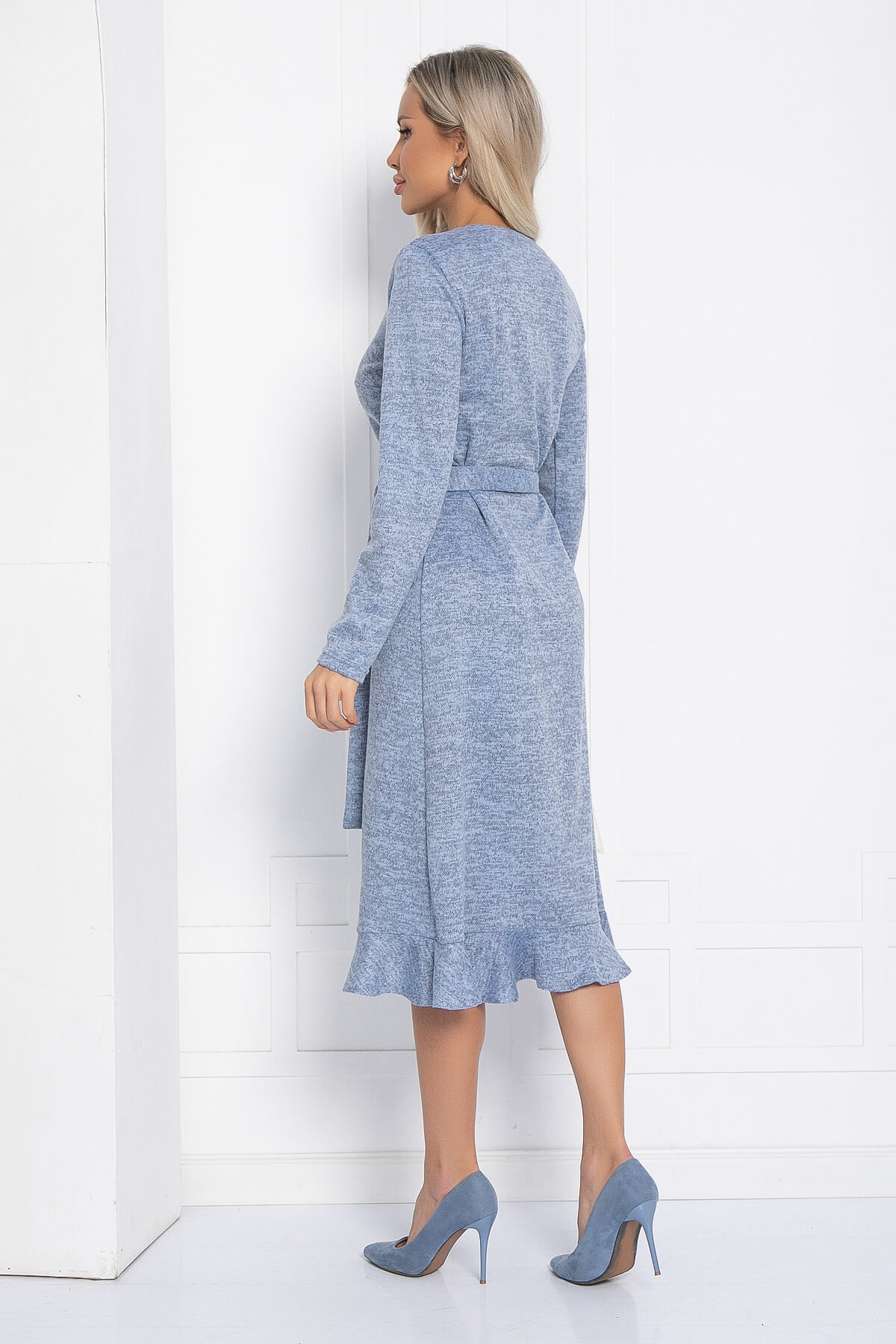 Платье Арфа (голубое) П12310-10