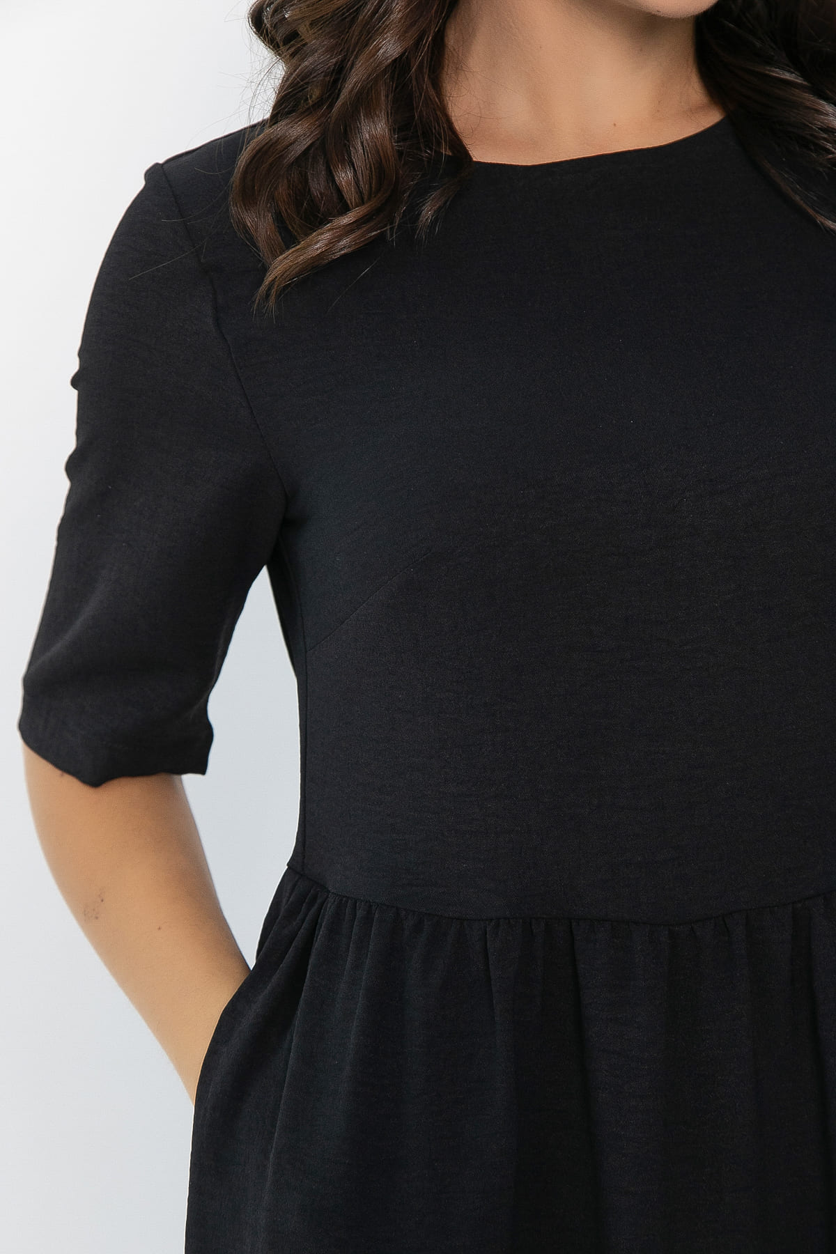 Платье Беннет (черное) П14066-25М