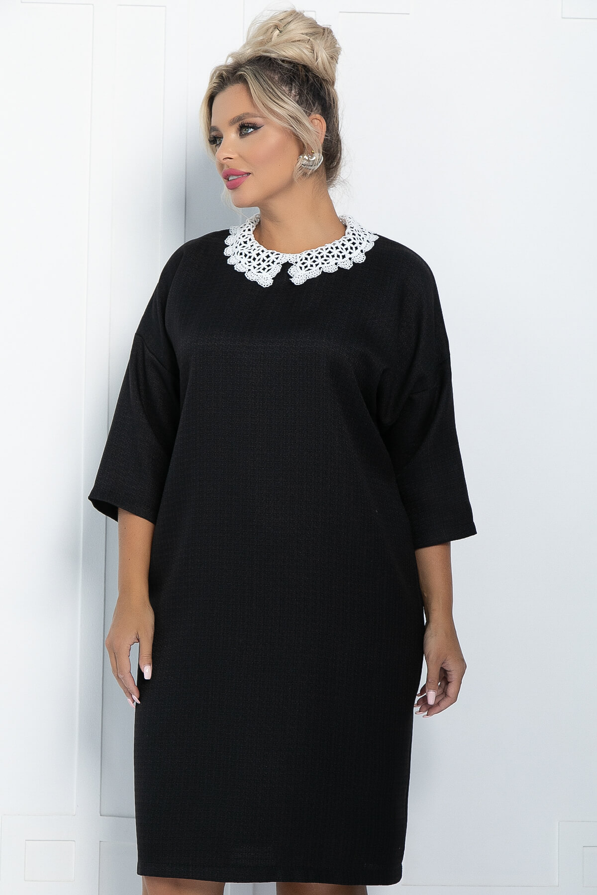 Платье Алла (черное) П11087