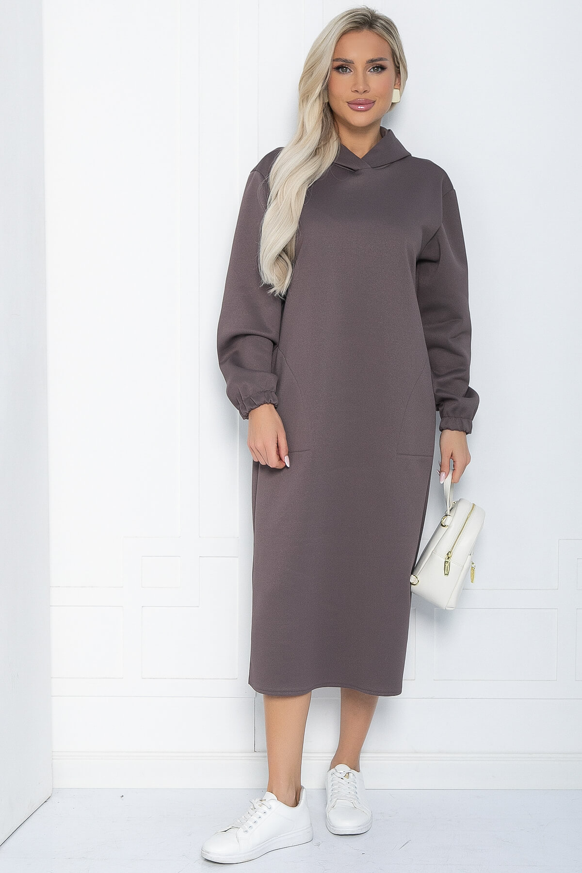 Платье Элоиза (тауп) П12136